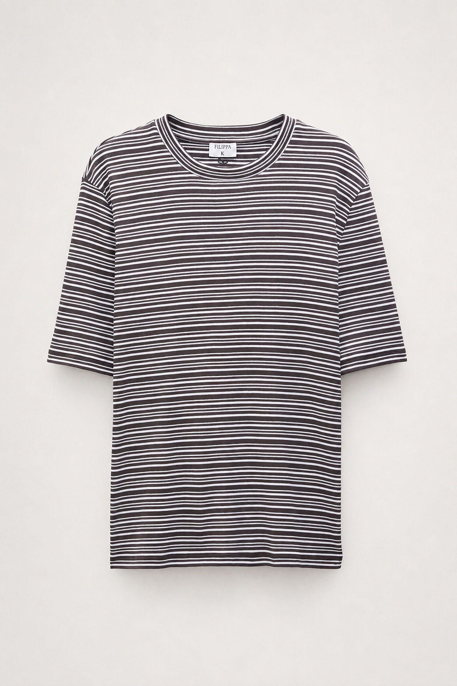 Striped Rib Tee