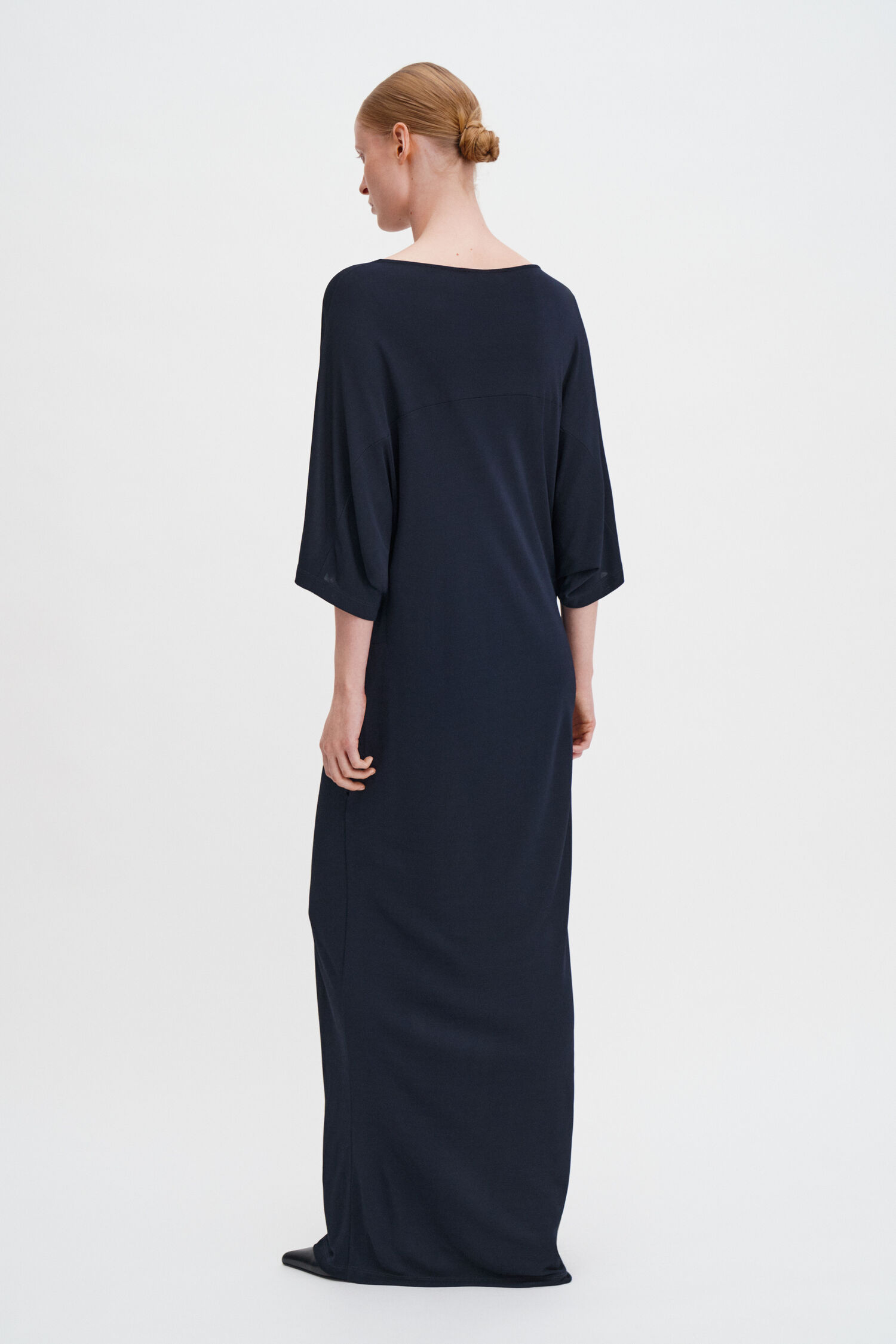 Crepe Jersey Batwing Dress