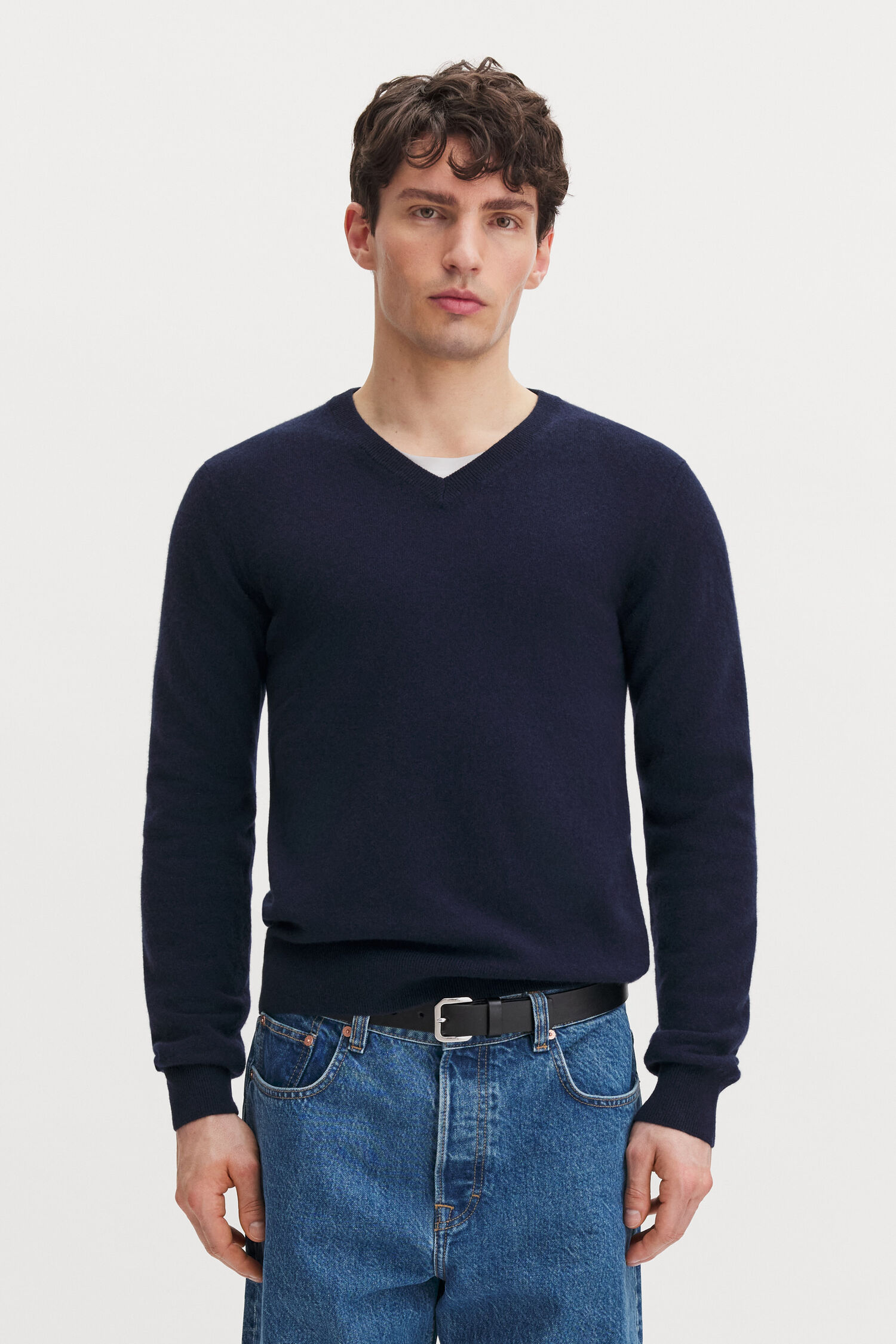 Cashmere V-Neck Sweater