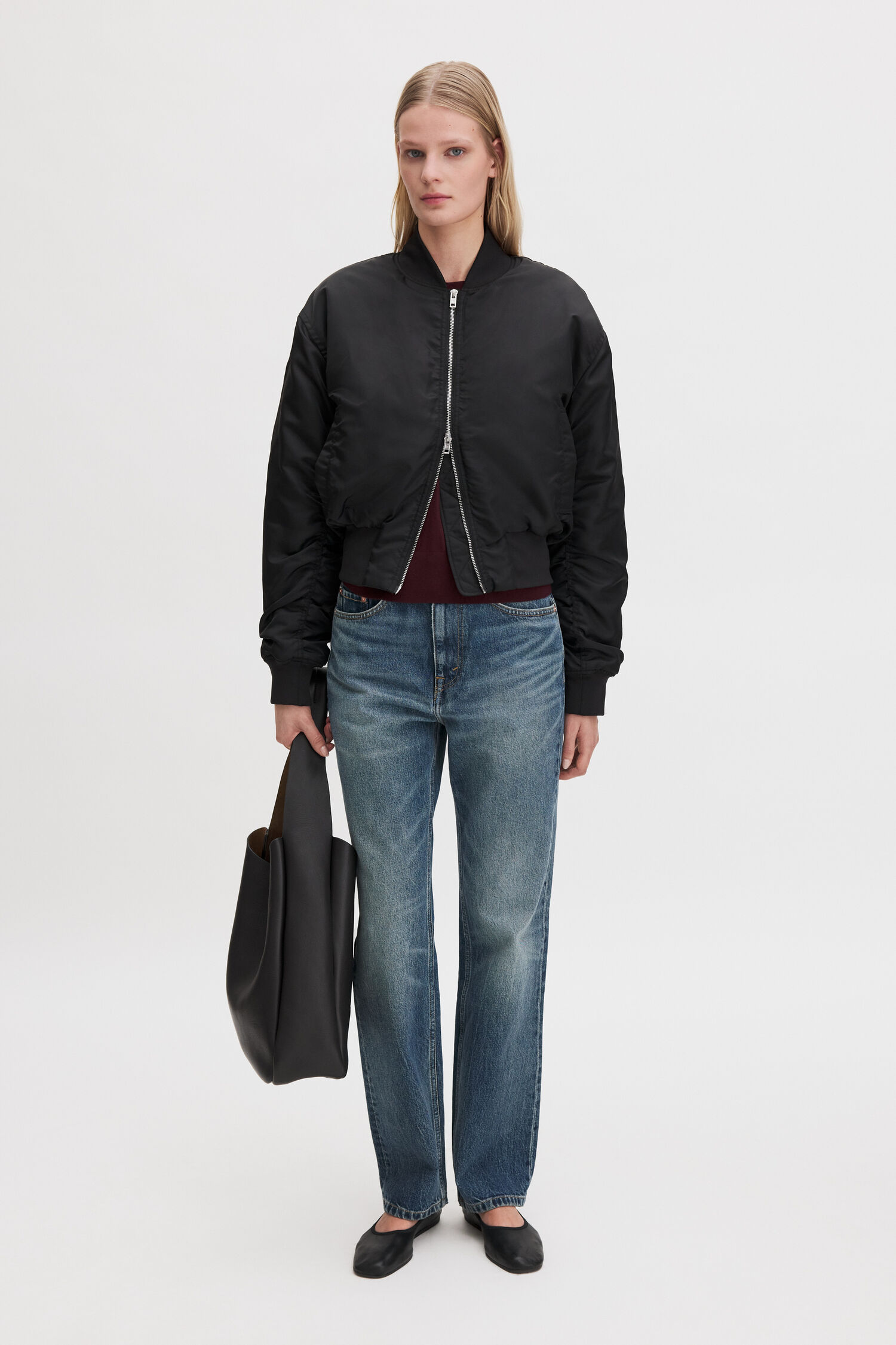 Nylon Zip Jacket