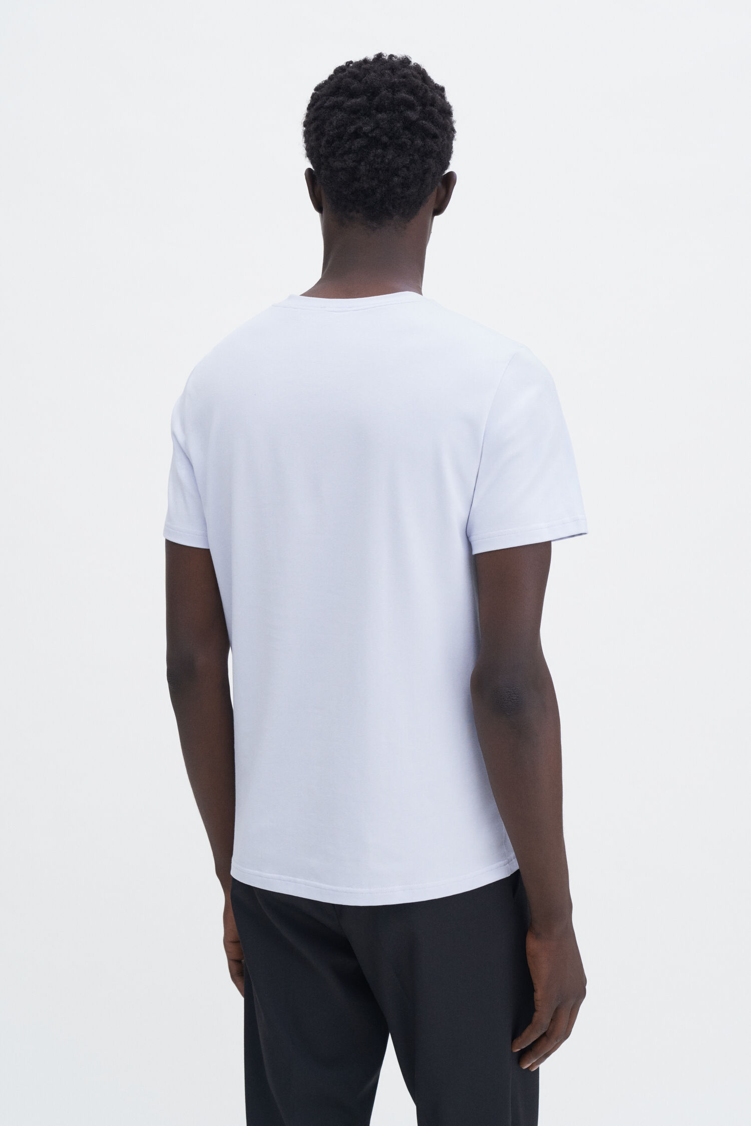 Stretch Cotton Tee