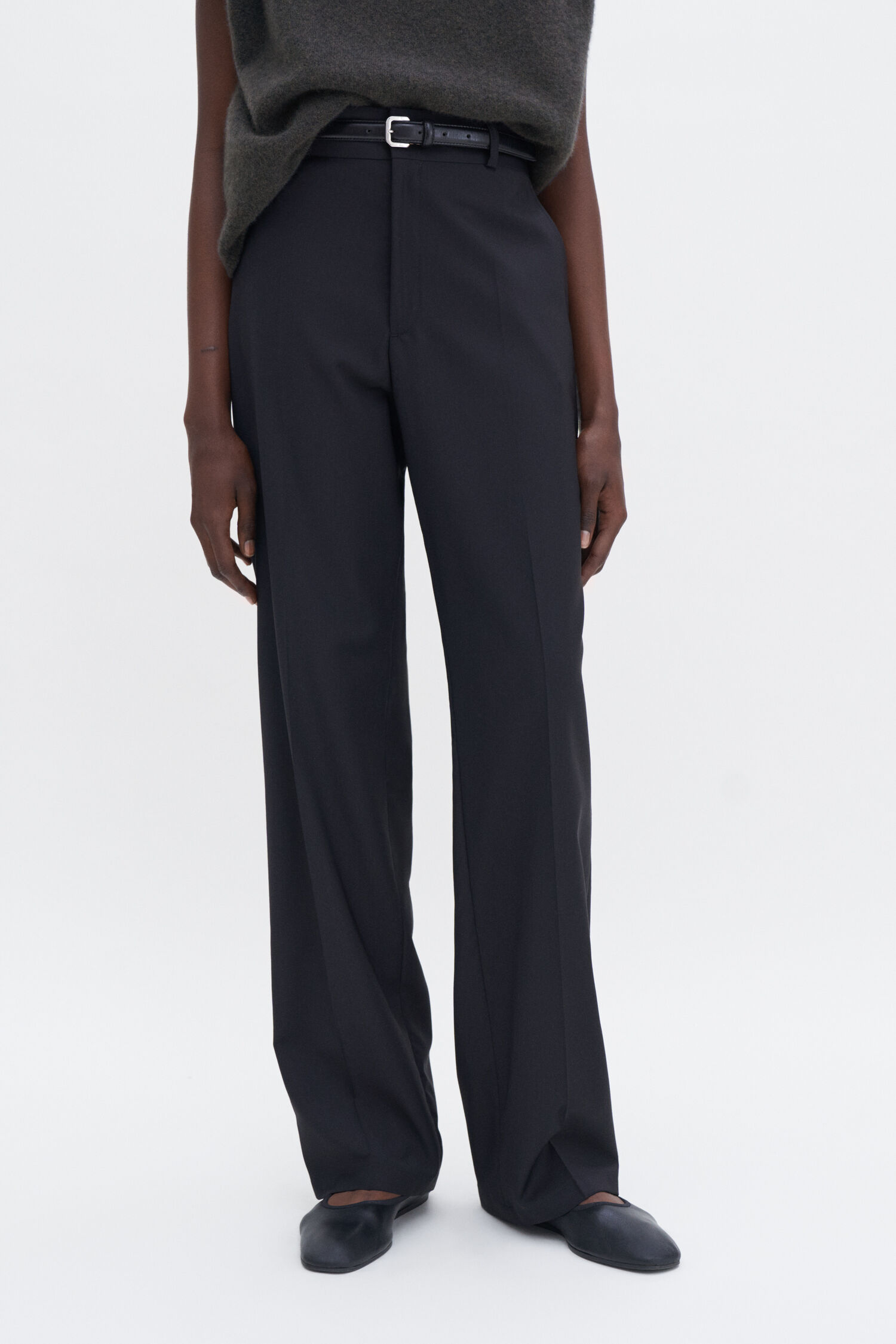 Tailored Wool Trousers