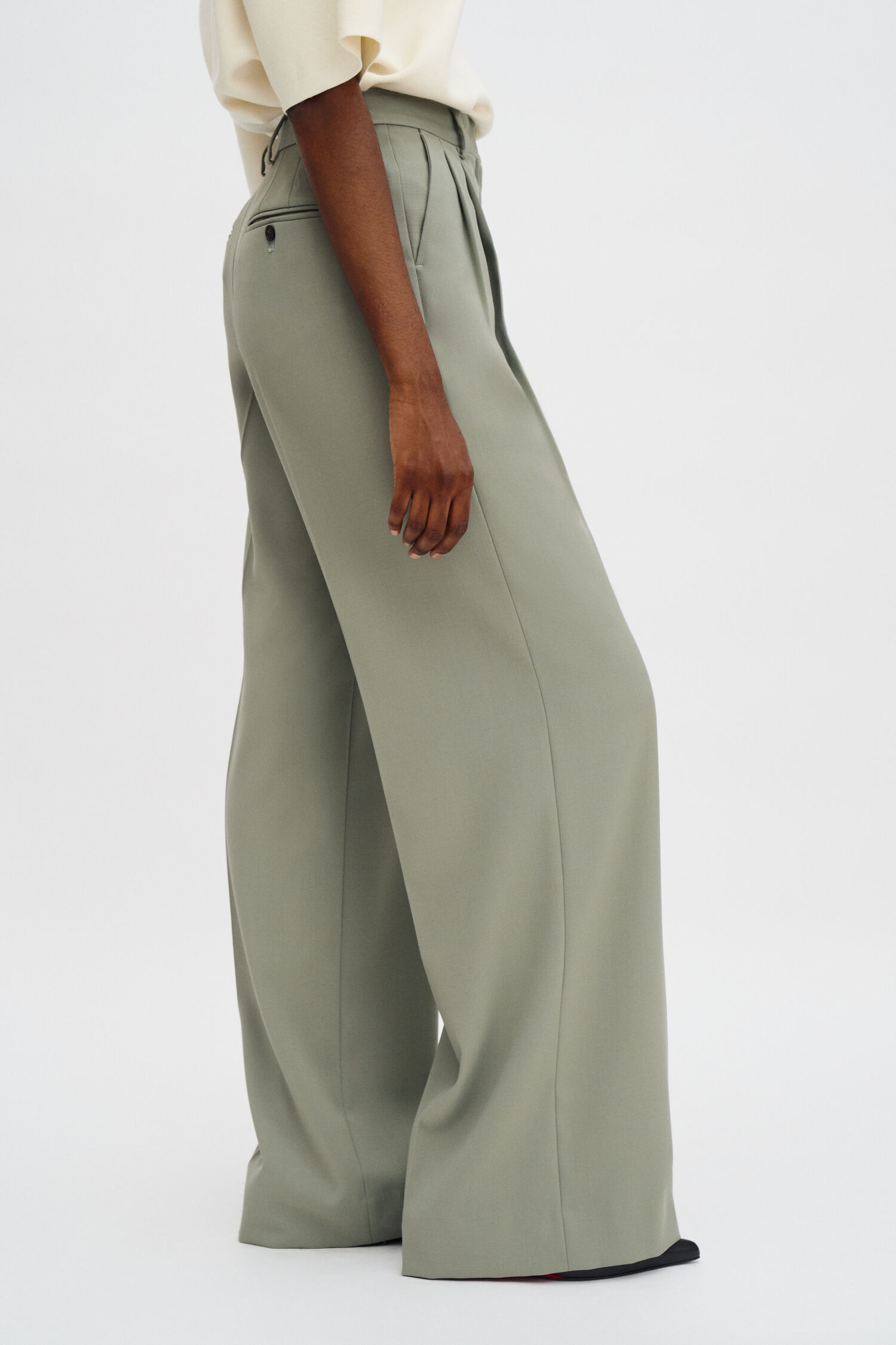 Darcey Wool Trousers