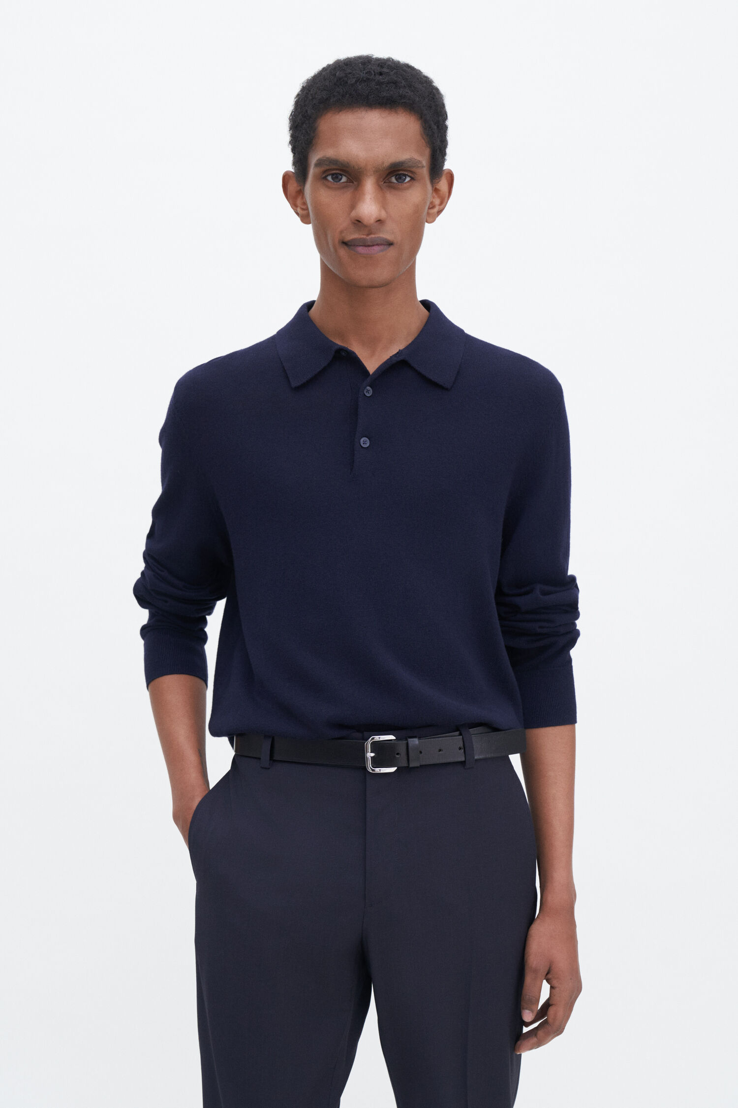 Knitted Polo Shirt