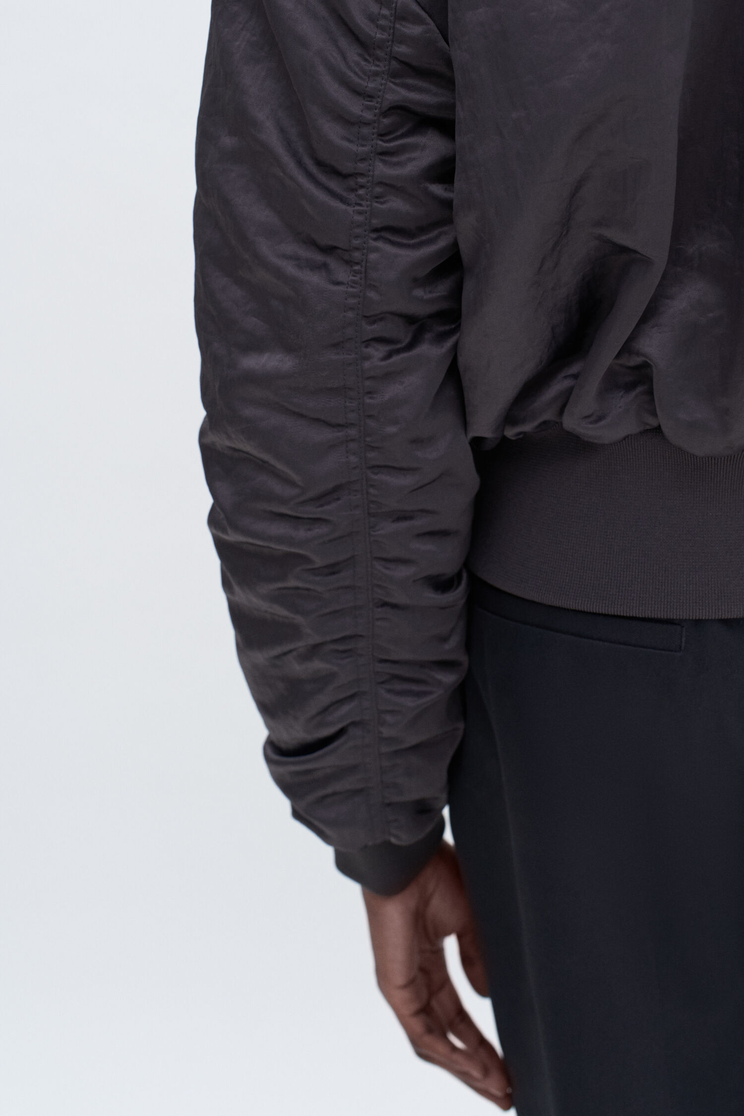 Nylon Zip Jacket