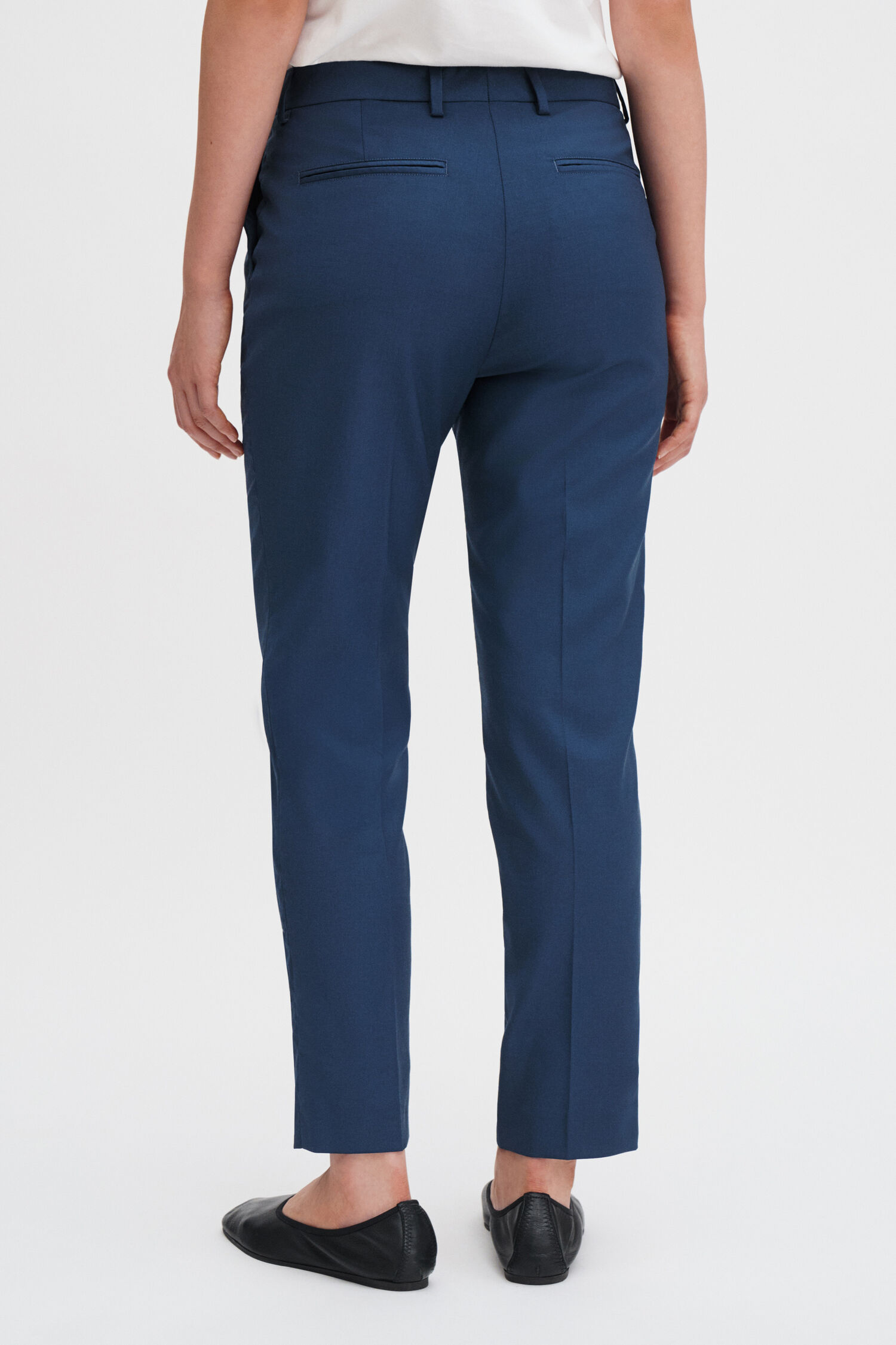 Emma Cropped Cool Wool Trouser