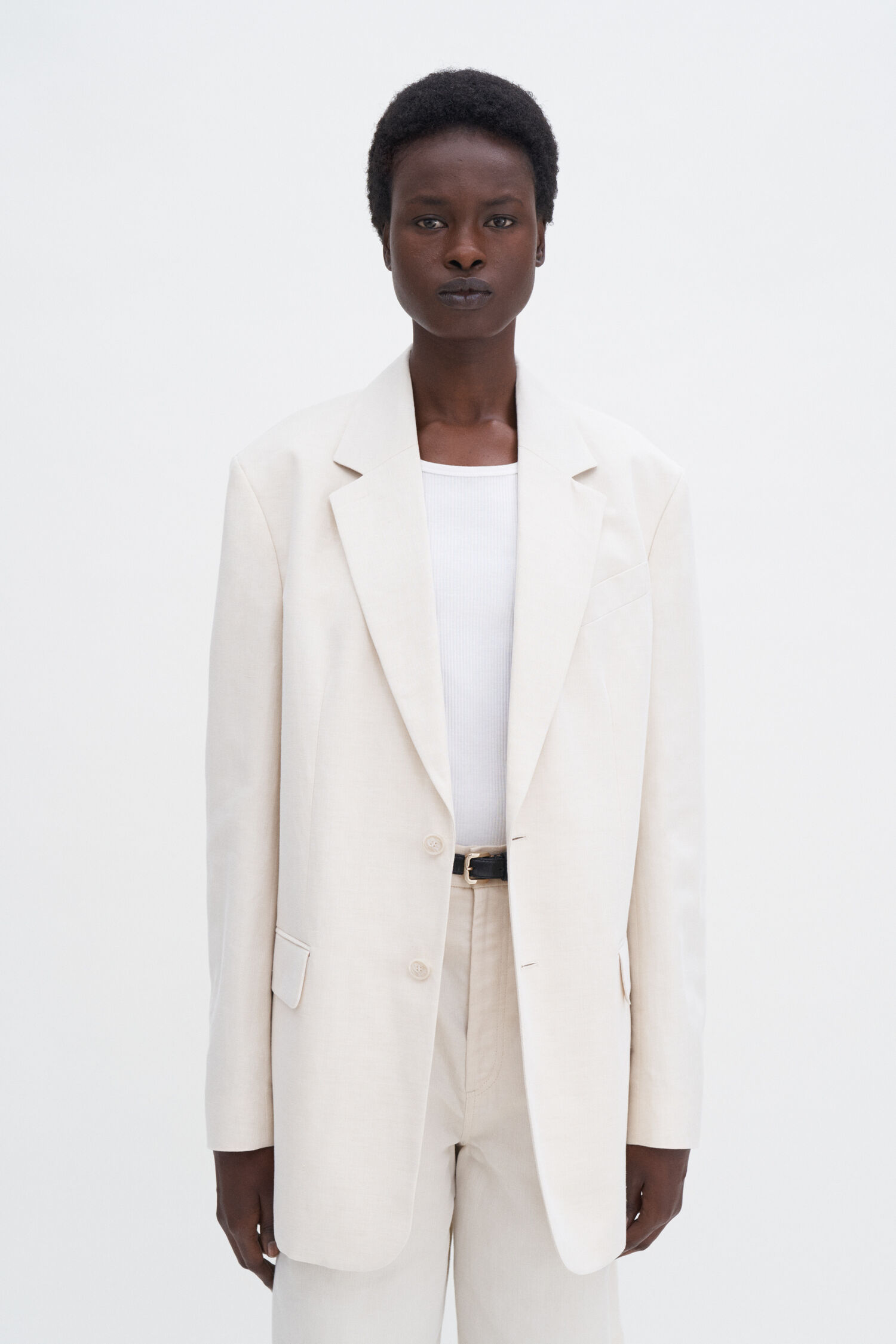 Davina Oversized Cotton Linen 
