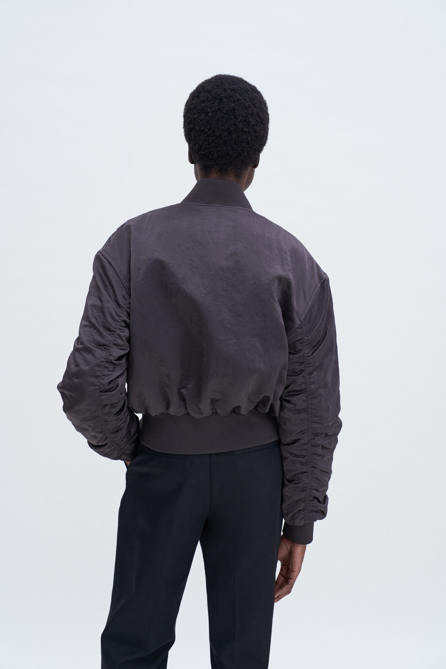 Nylon Zip Jacket