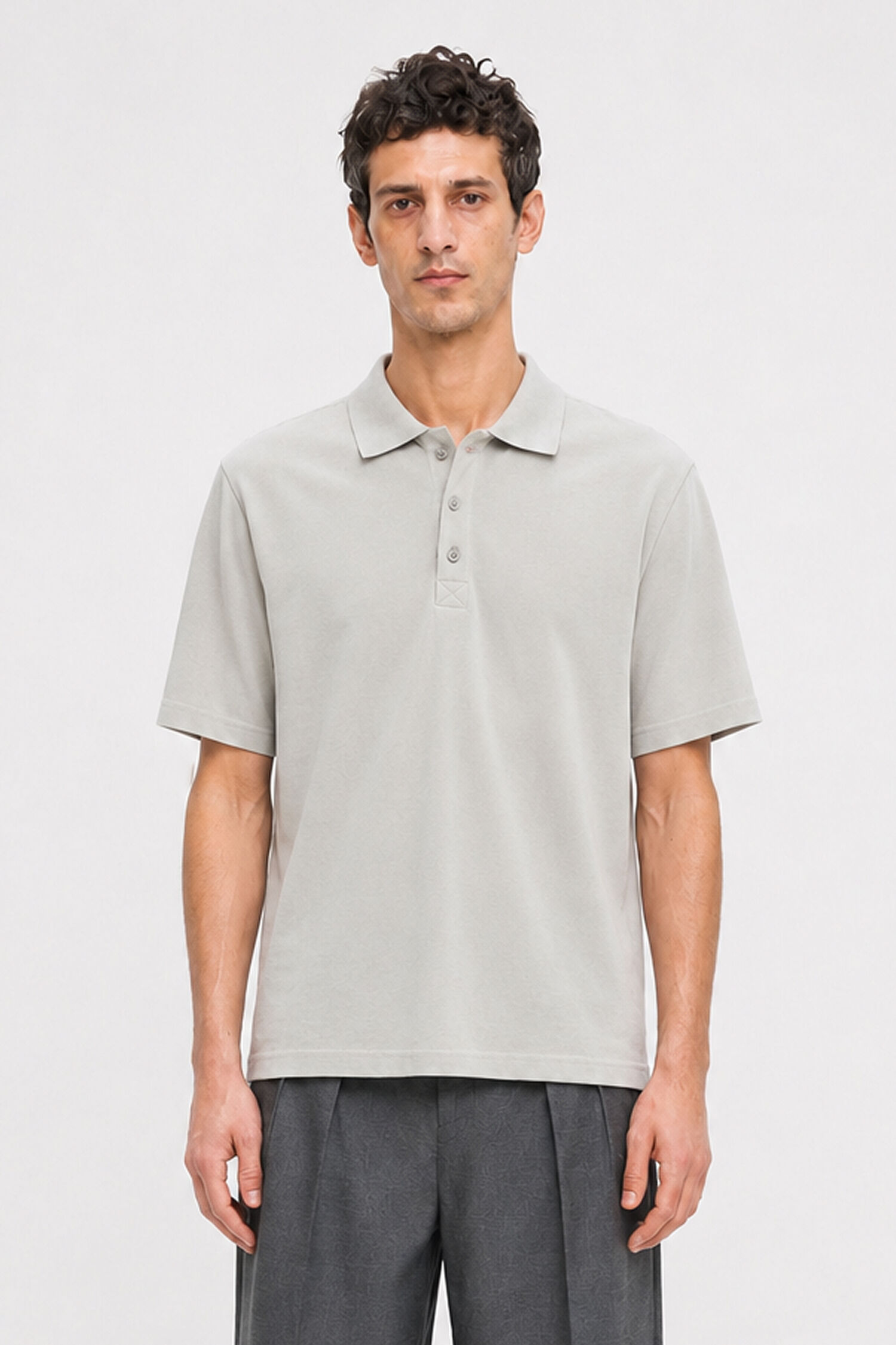 Boxy Polo Shirt
