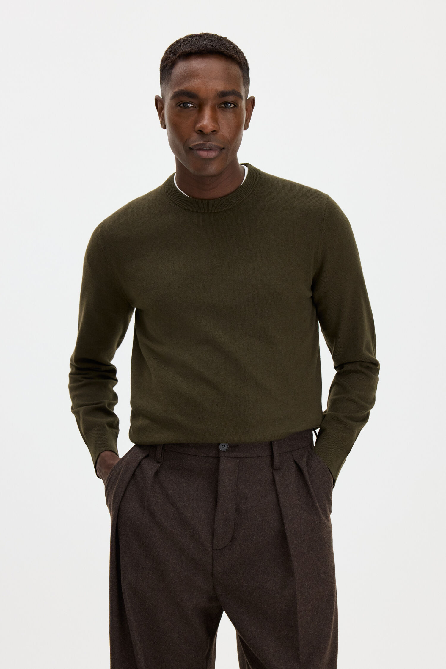 Cotton Merino Sweater