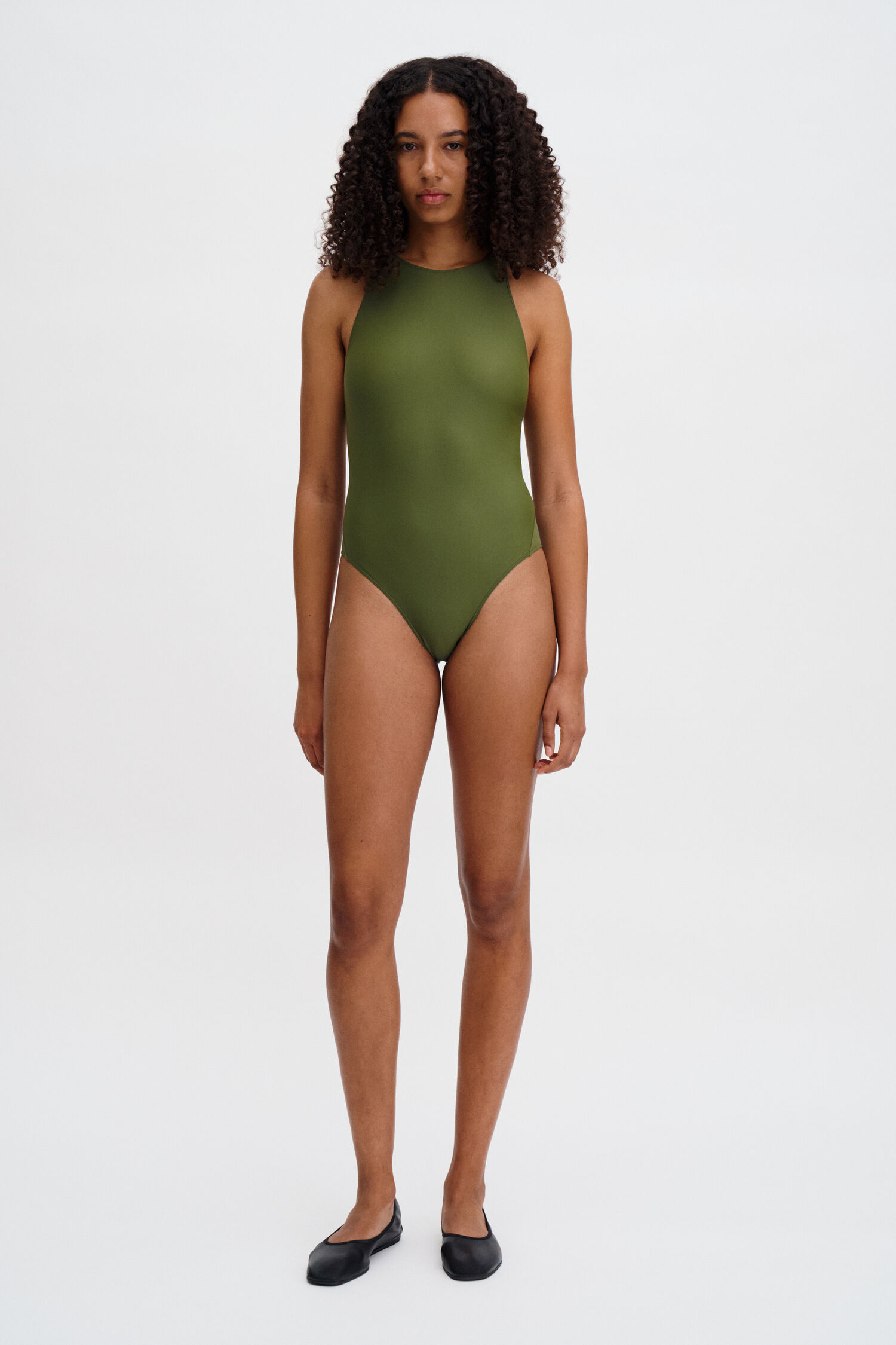 Cross-Back Swimsuit