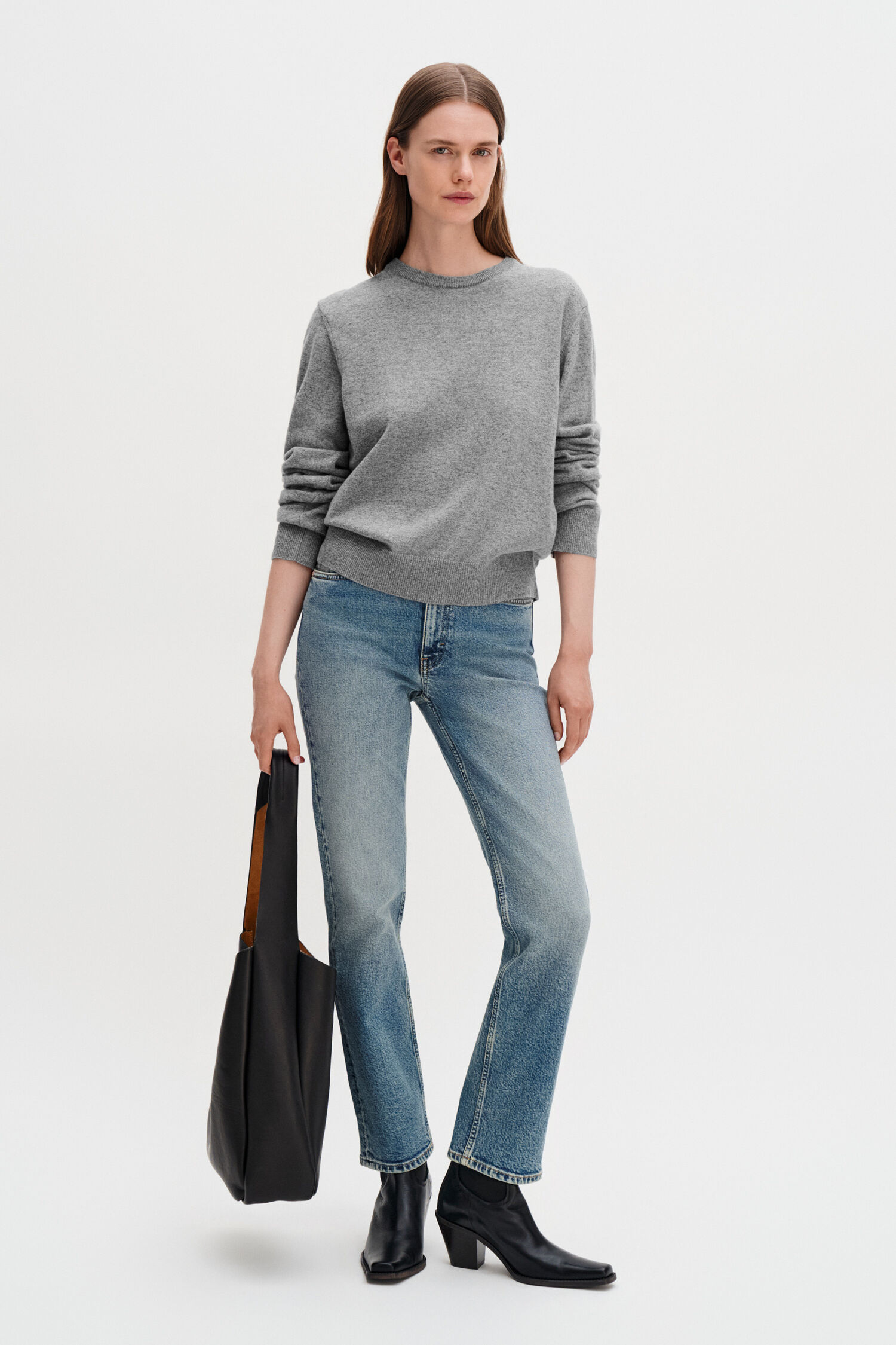 Soft Wool Crewneck Sweater