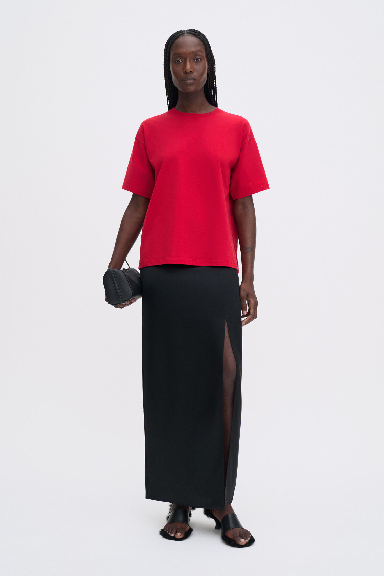 Satin Slip Skirt