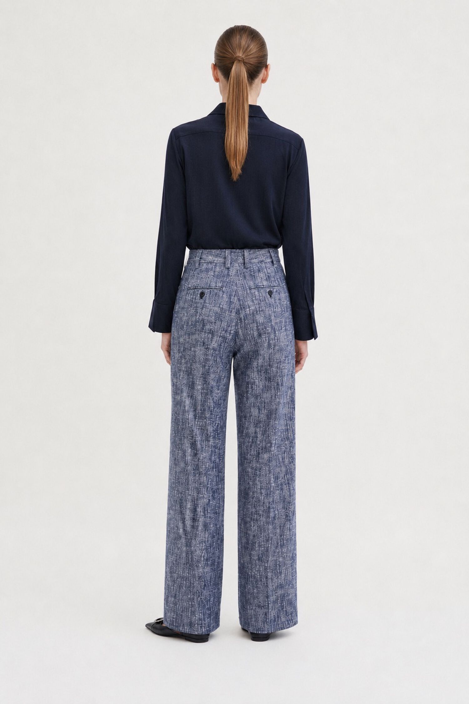 Darcey Textured Trousers