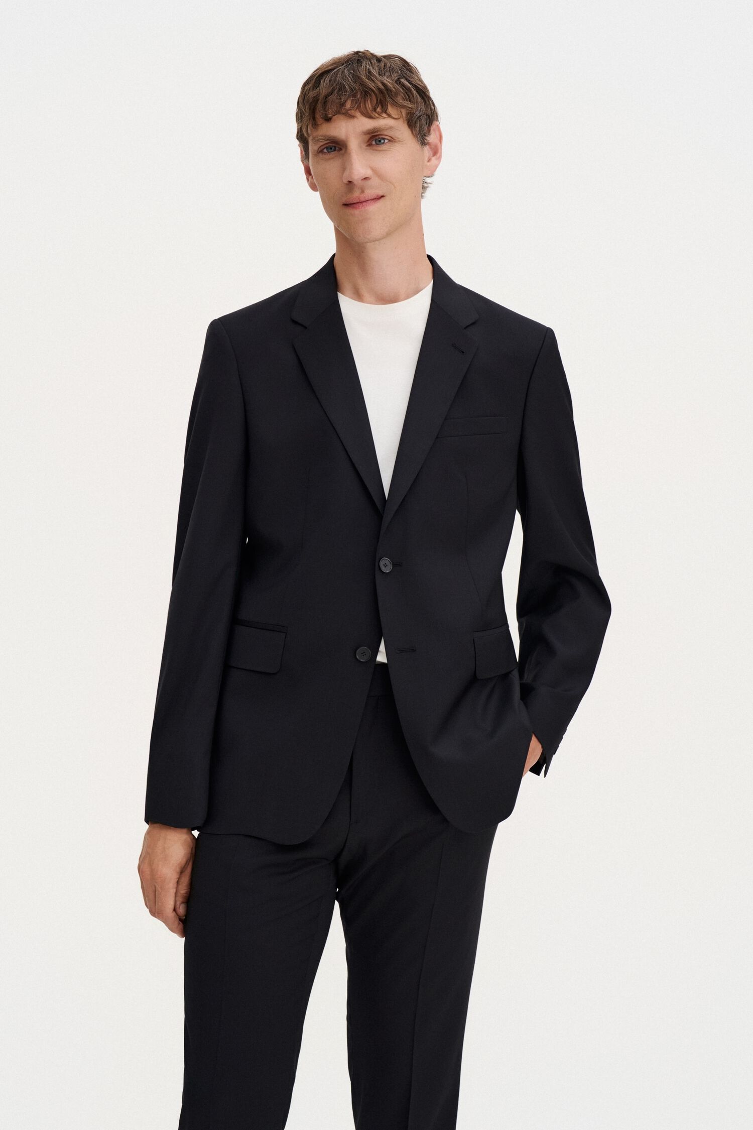 Slim Wool Blazer