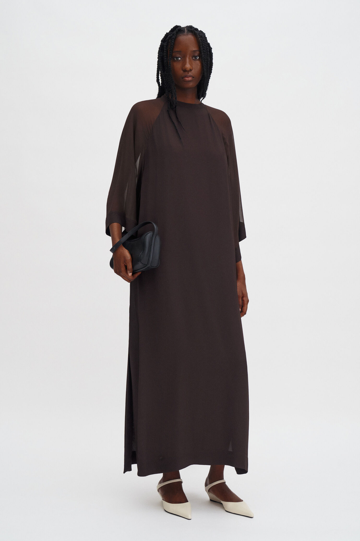 Sheer Raglan Kaftan