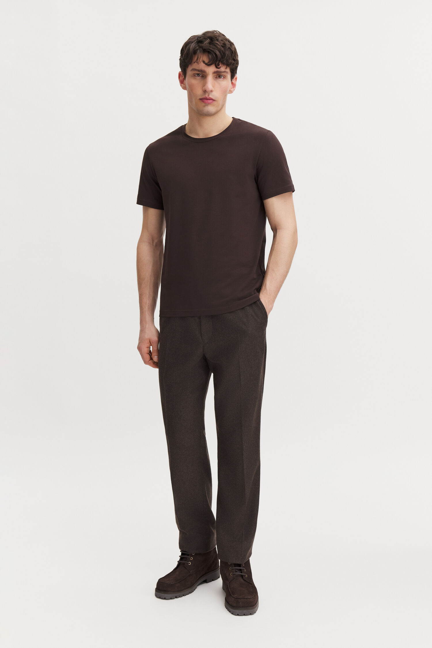 Stretch Cotton Tee