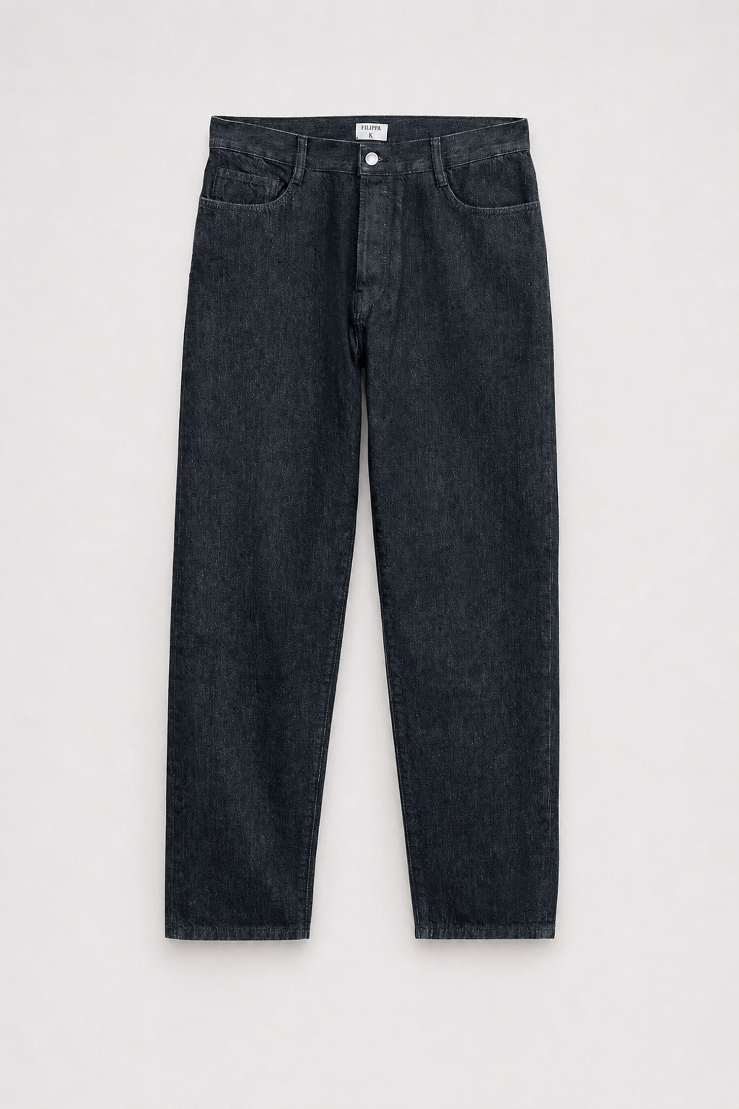 Tapered Cropped Jeans