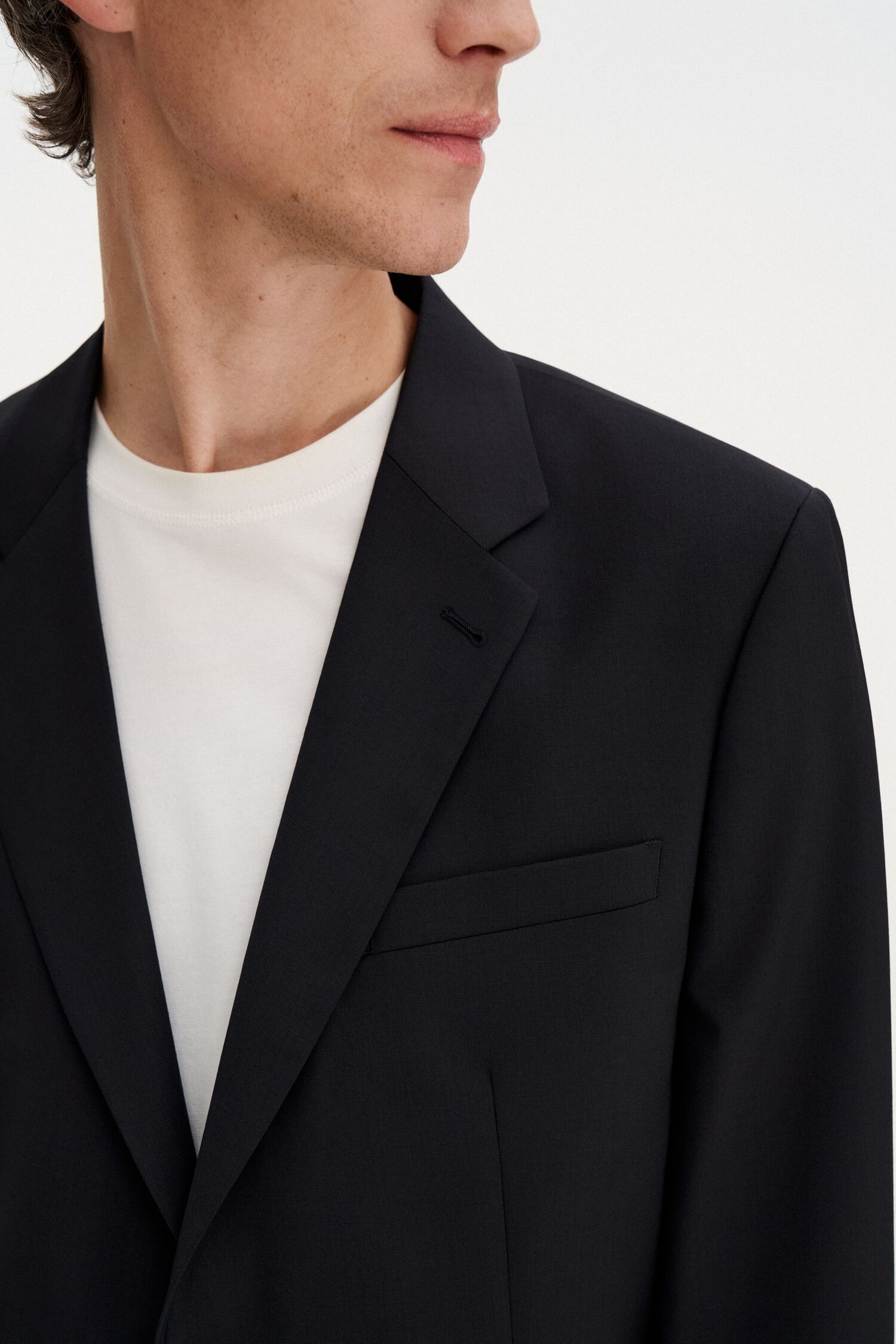 Slim Wool Blazer