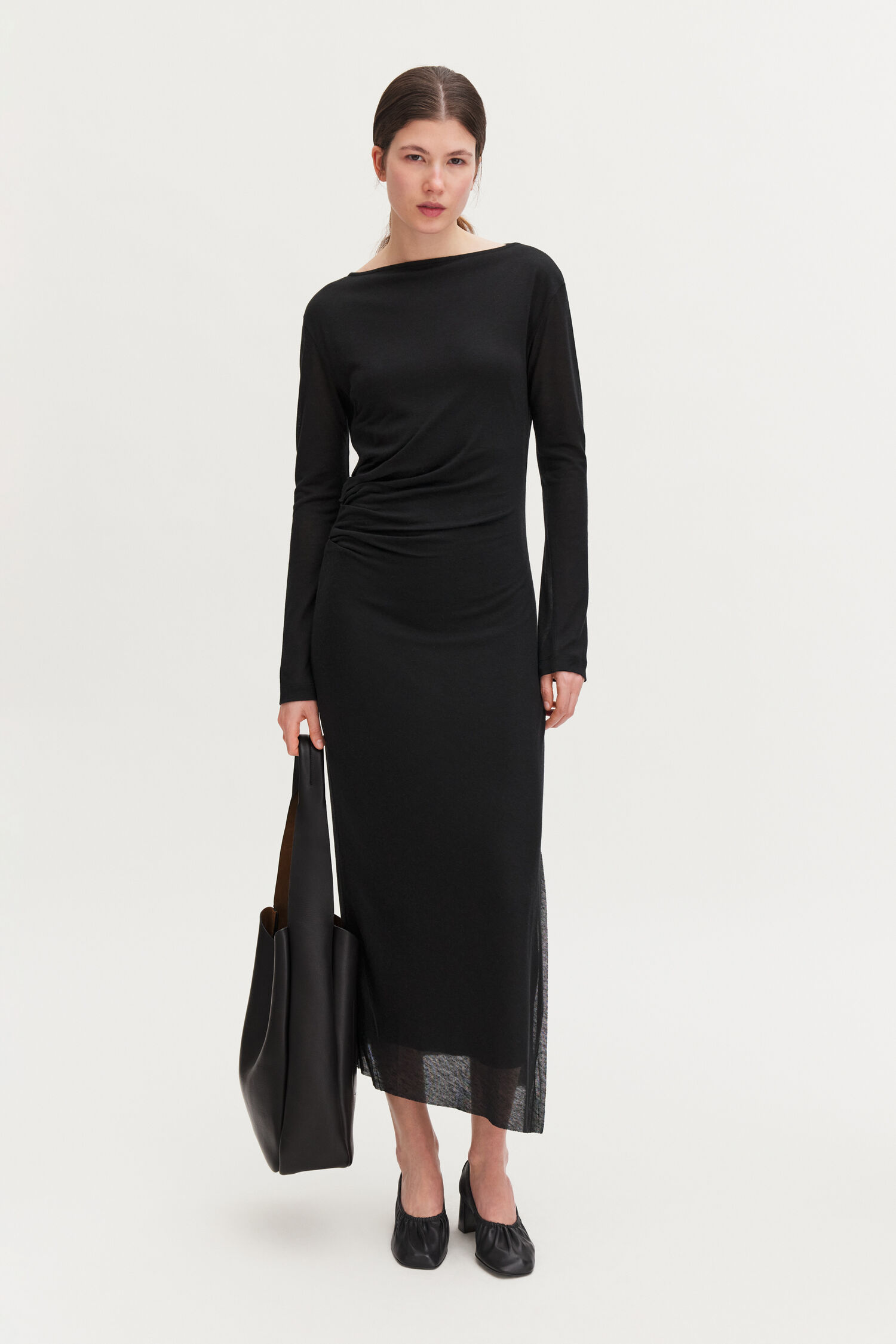 Lyocell Cashmere Dress