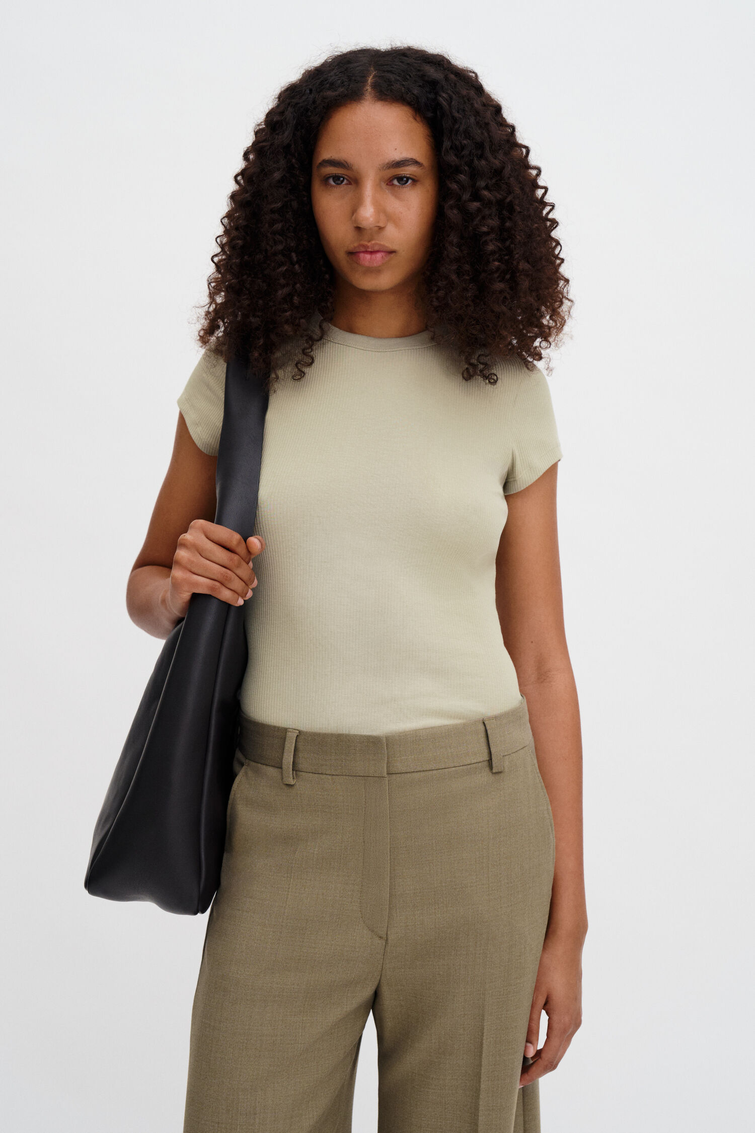 Fine Rib Tee