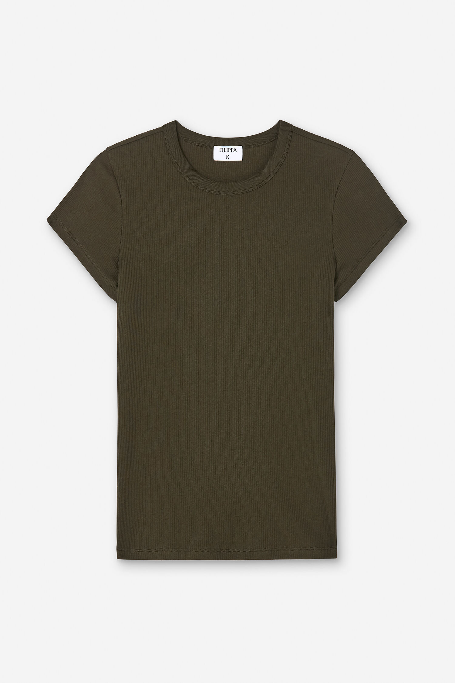 Fine Rib Tee