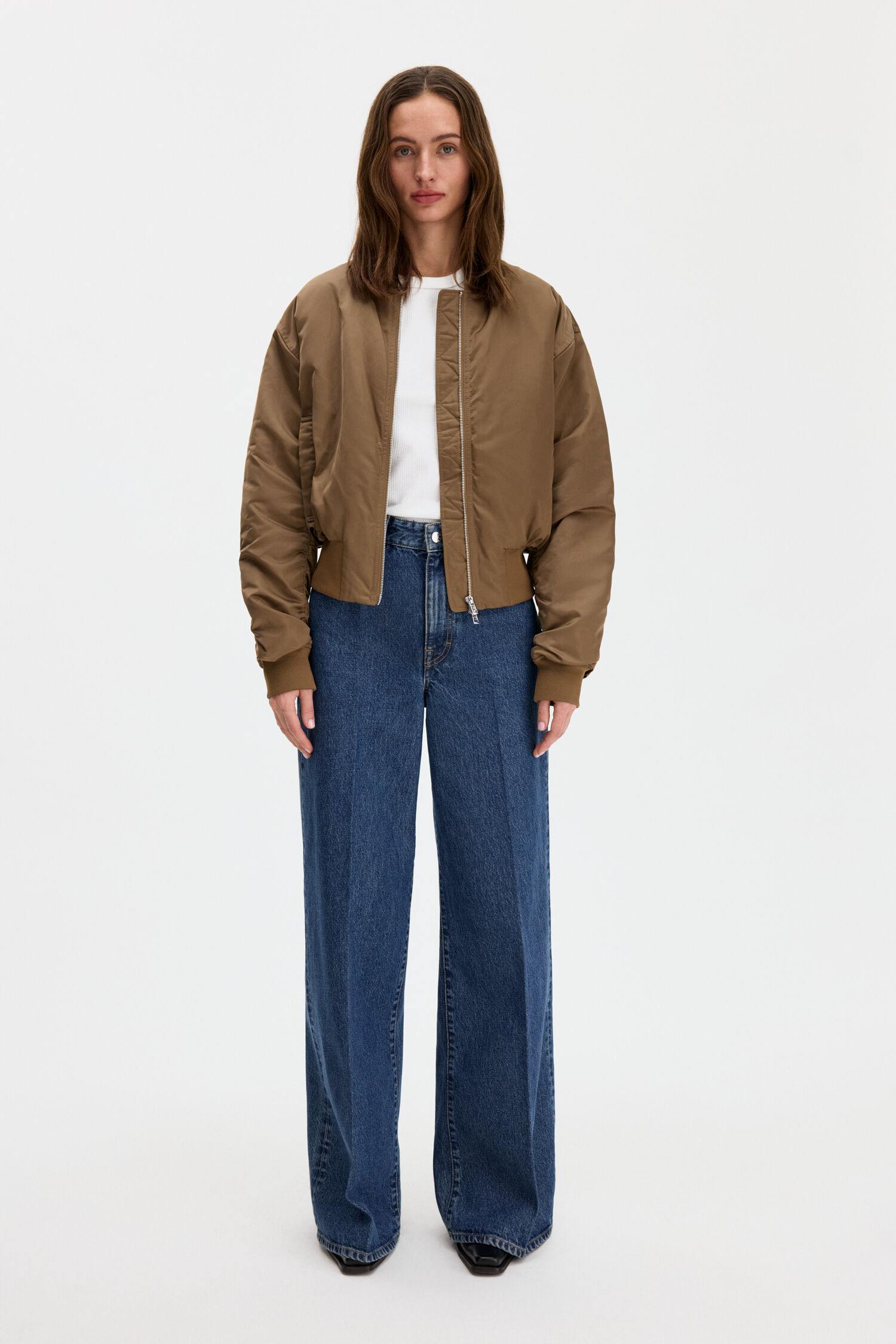 Nylon Zip Jacket