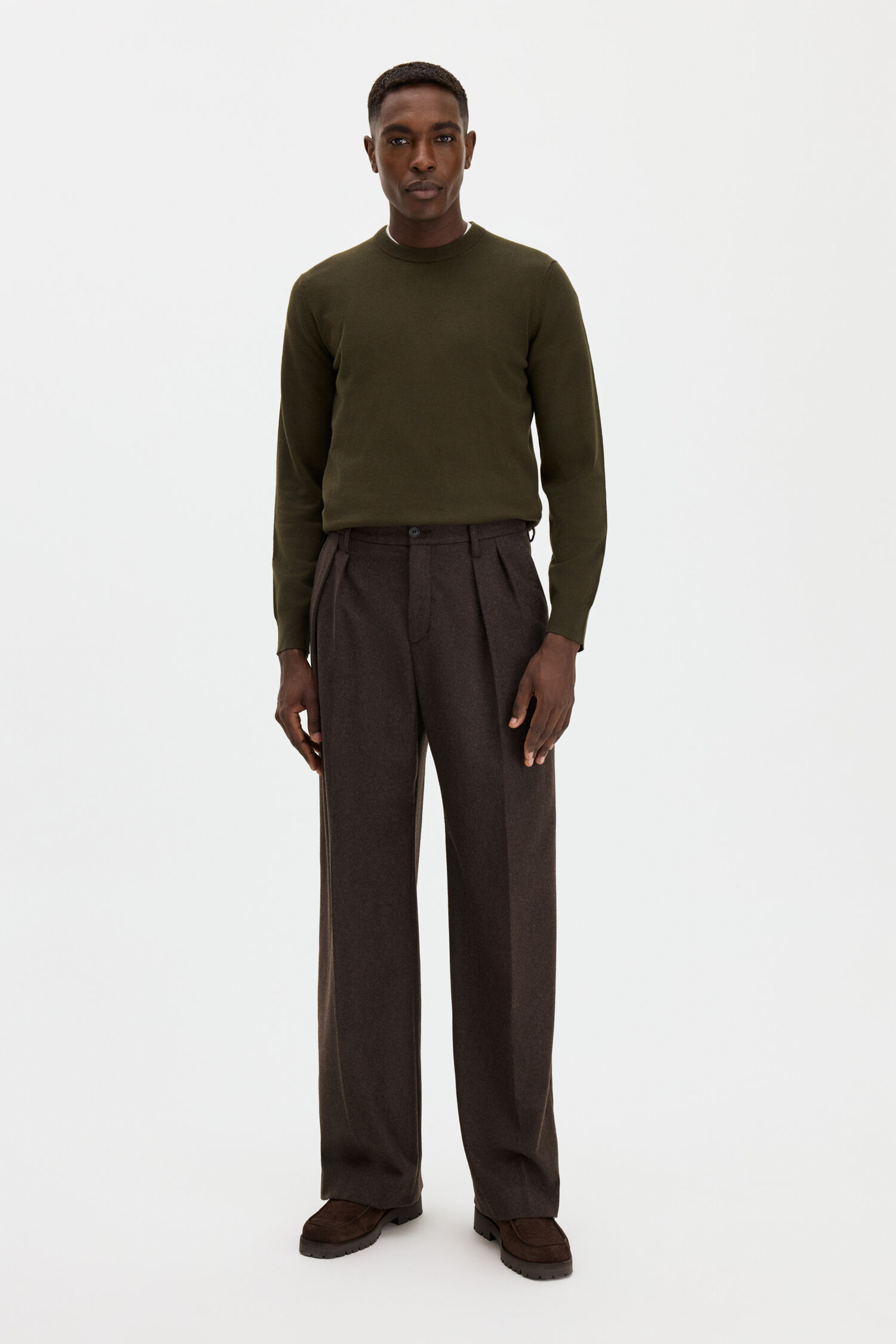 Cotton Merino Sweater
