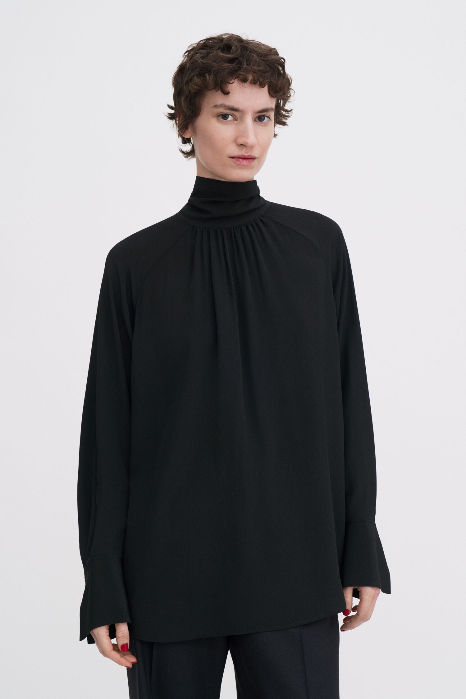  Tie Neck Blouse