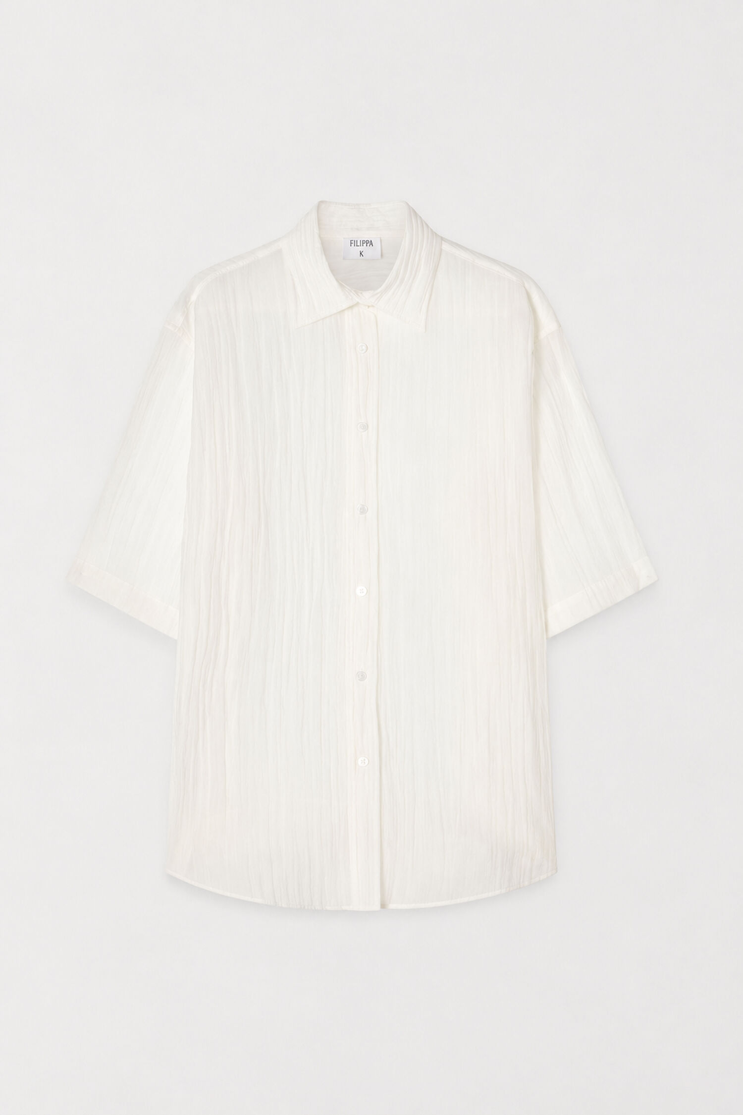 Short Sleeve Crinkle Shirt
