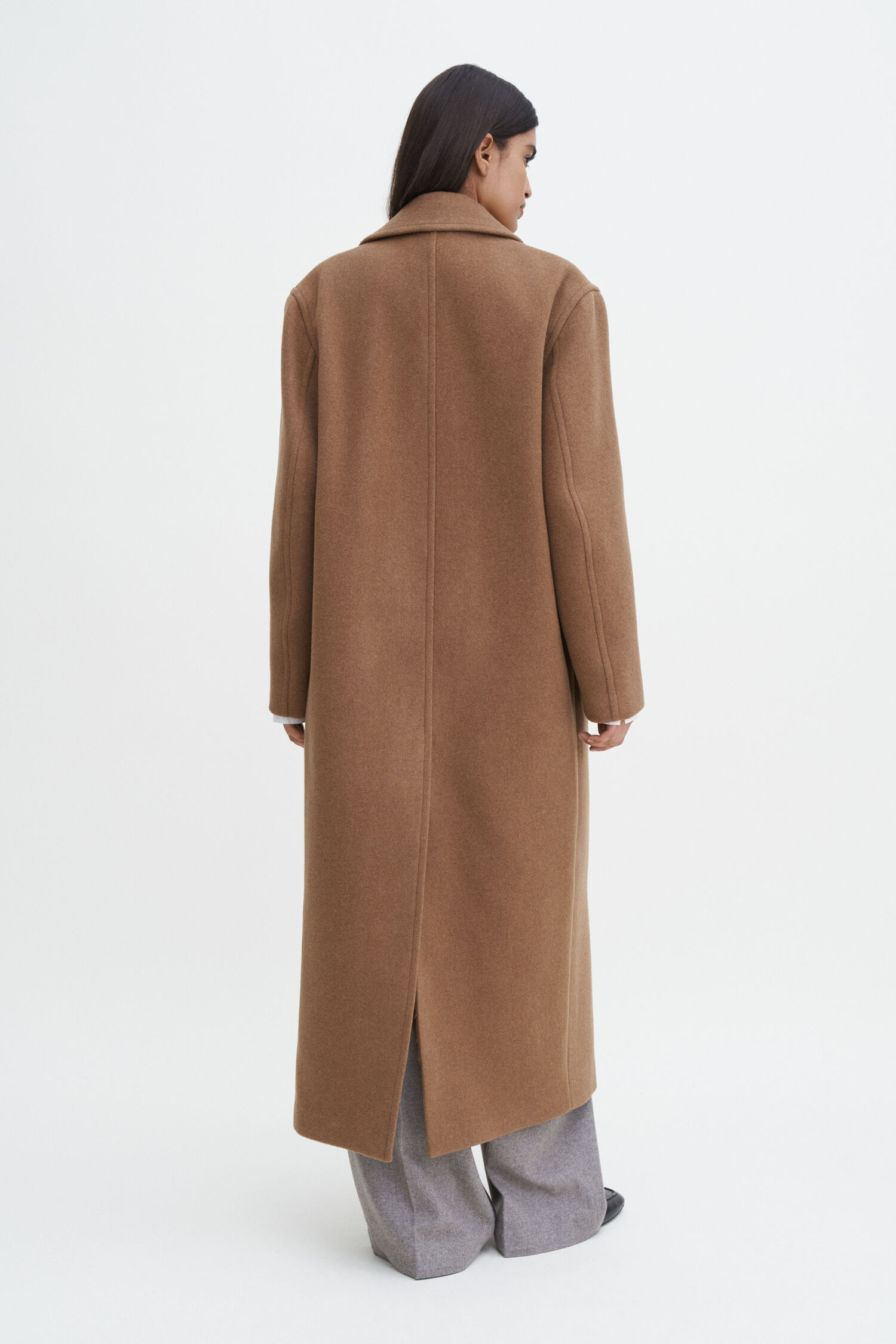 Double Breasted Wool Coat