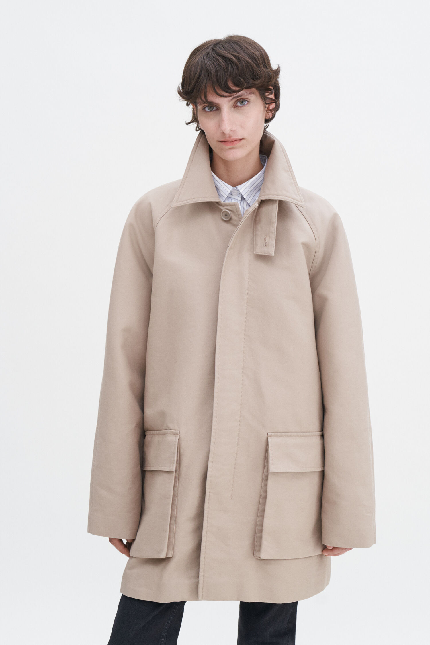 Padded Patch Pocket Jacket