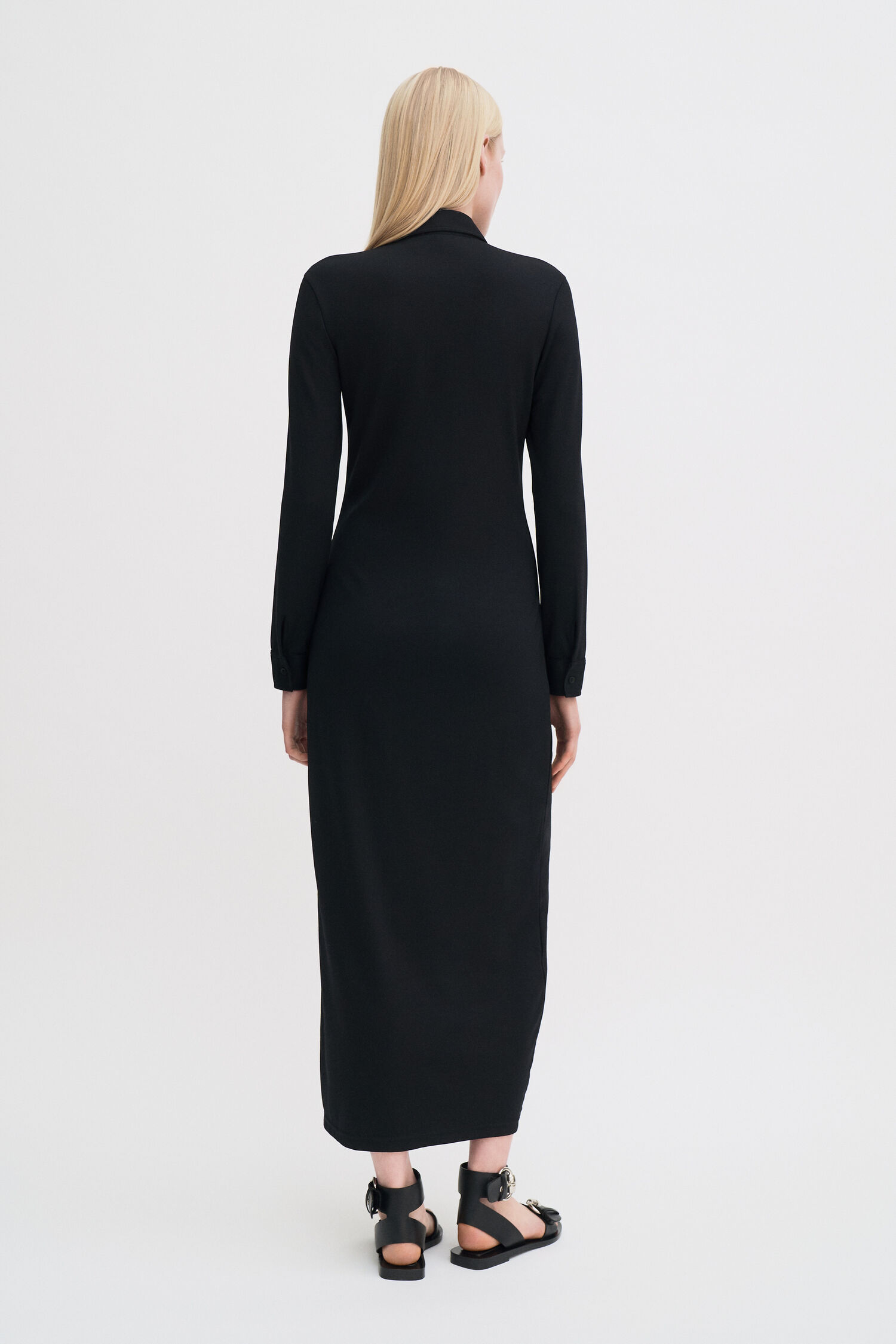 Jersey Shirt Dress