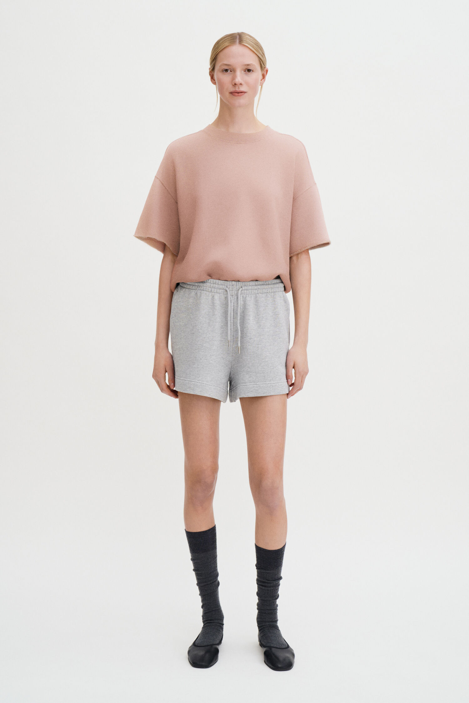 Short Sleeve Sweatshirt