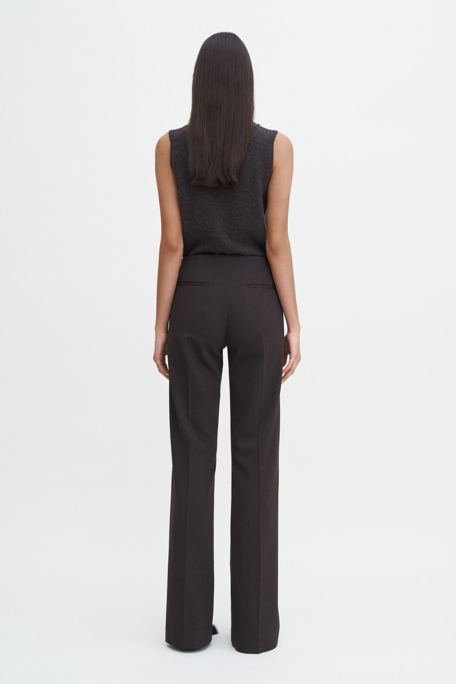 Twill Twist Seam Trousers