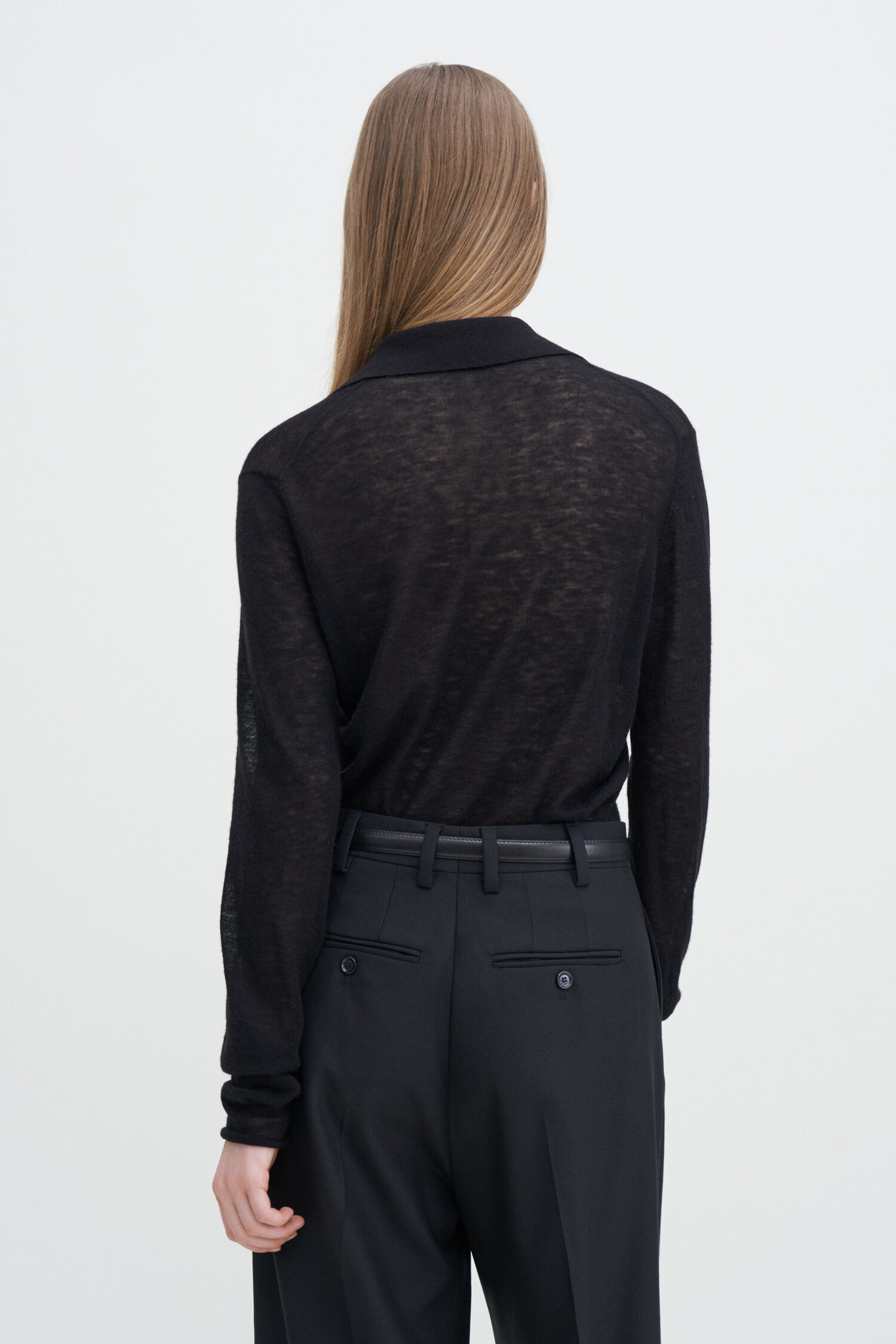  Knit Polo Sweater