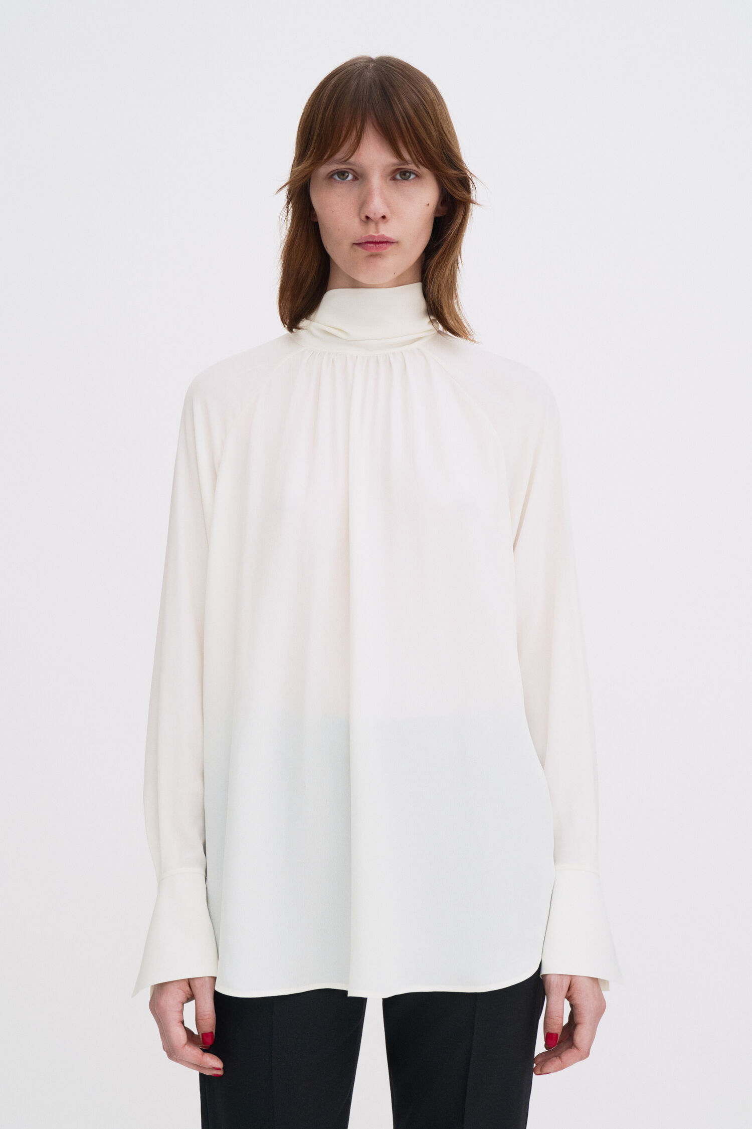  Tie Neck Blouse
