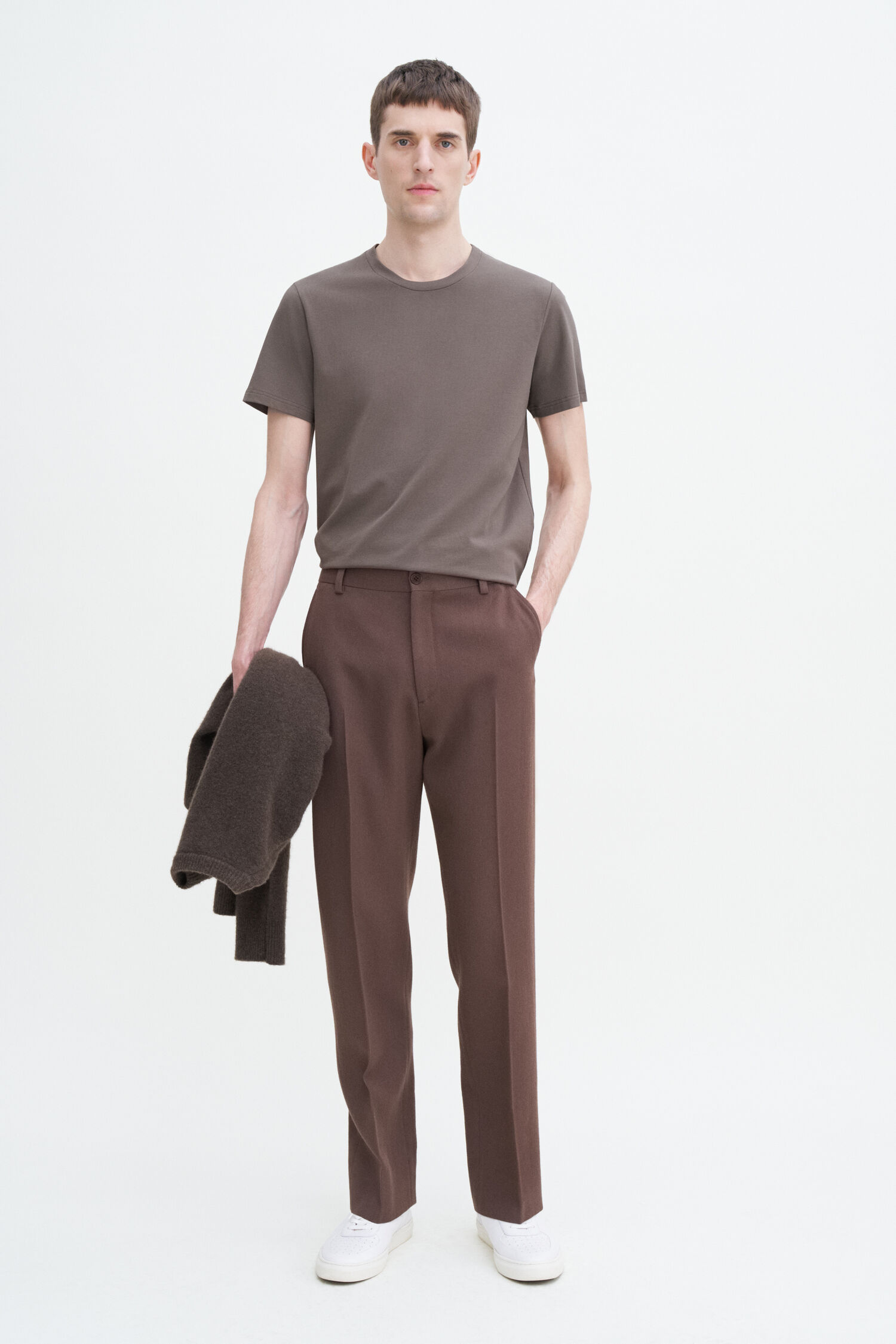Stretch Cotton Tee