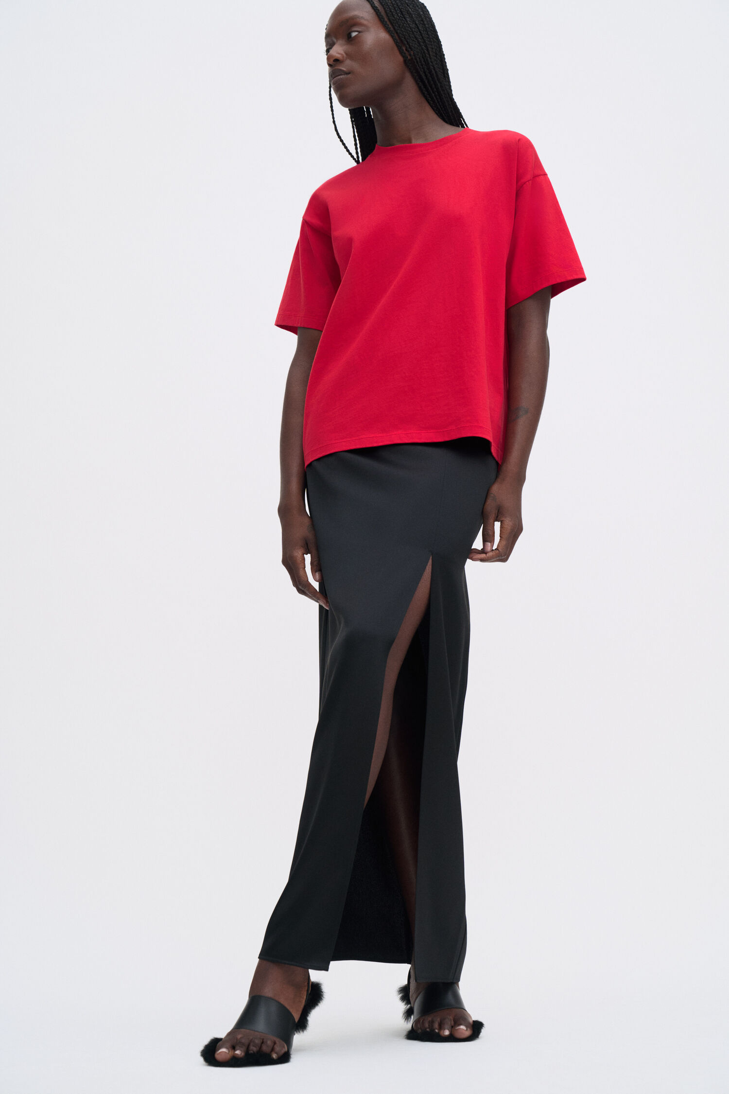 Satin Slip Skirt
