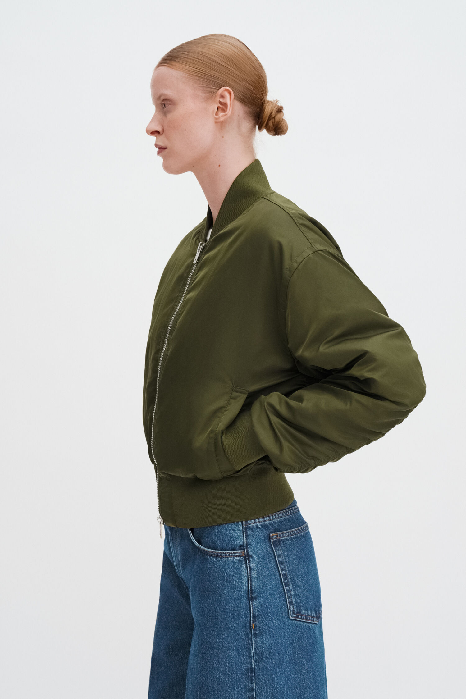 Nylon Zip Jacket