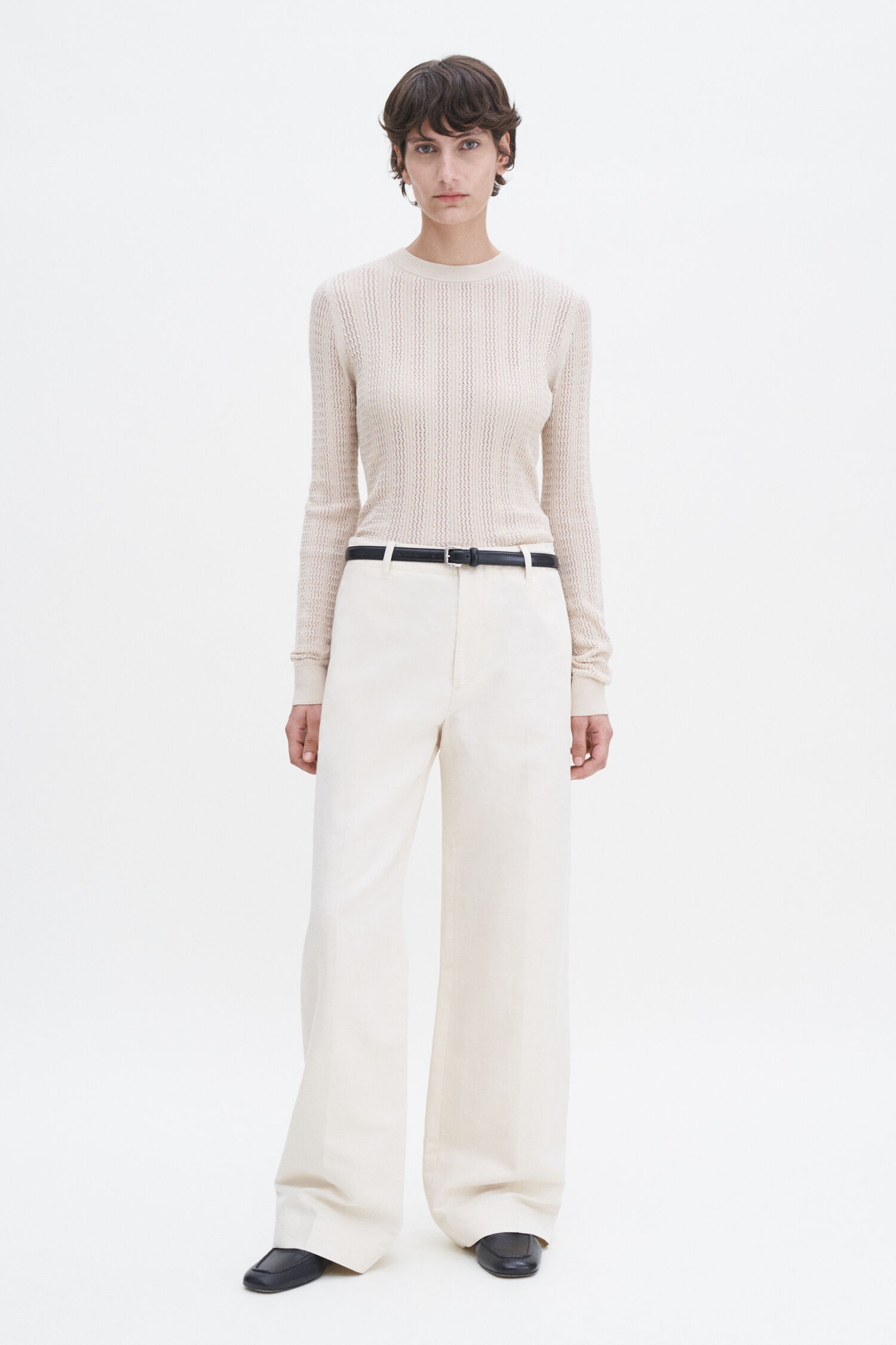 Mesh Knit Top