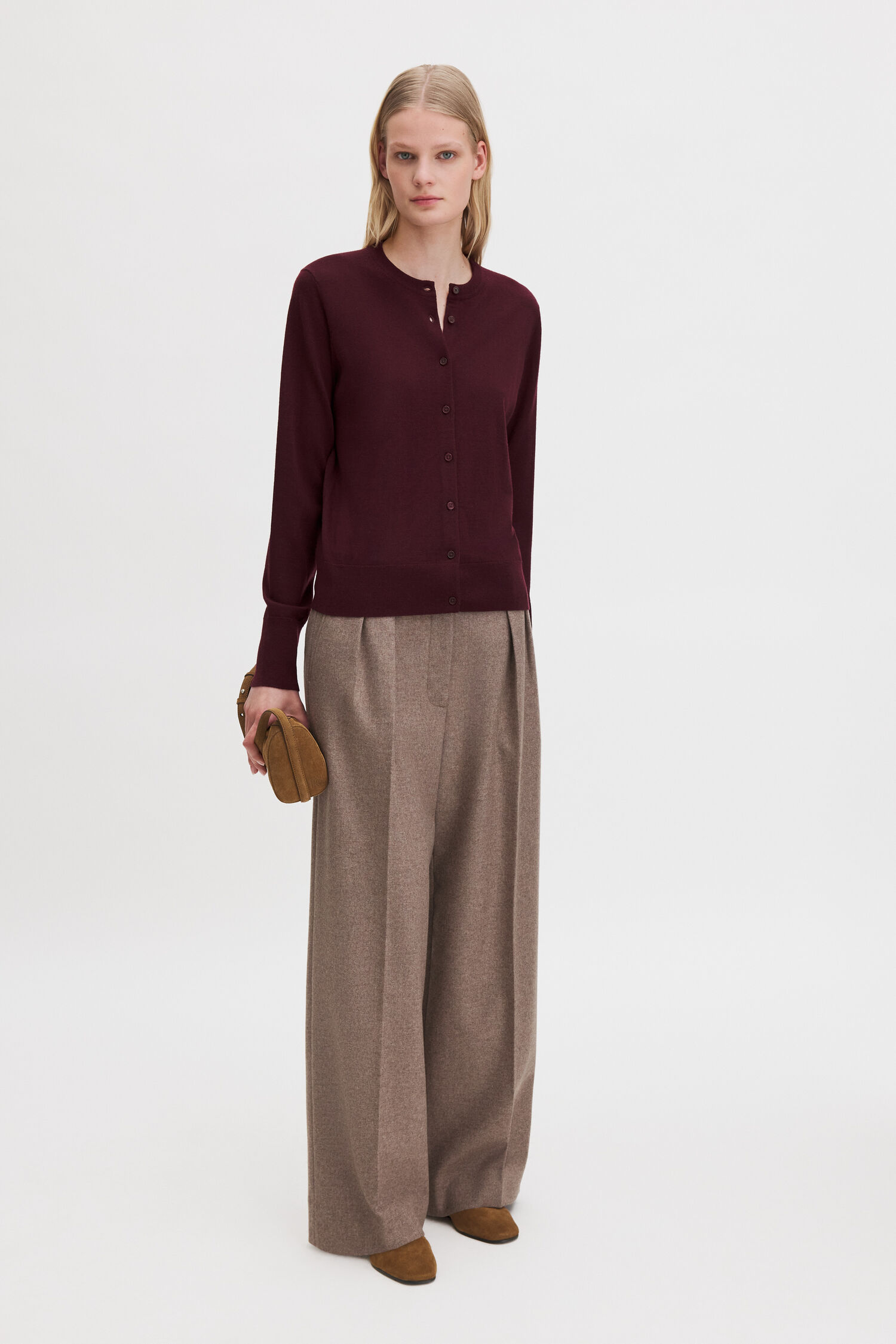 Merino Short Cardigan