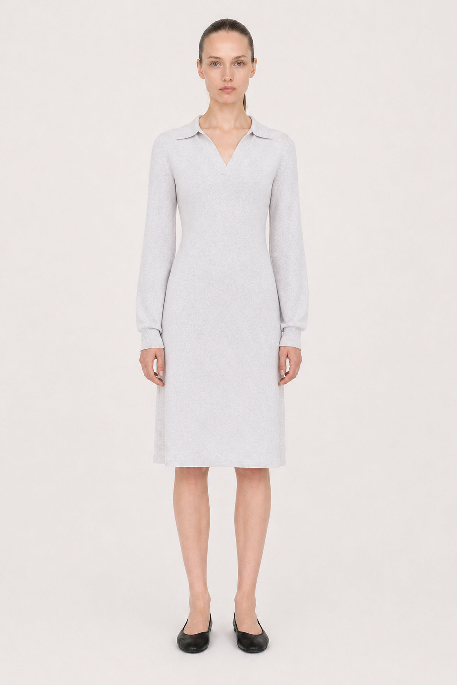 Knit Polo Dress