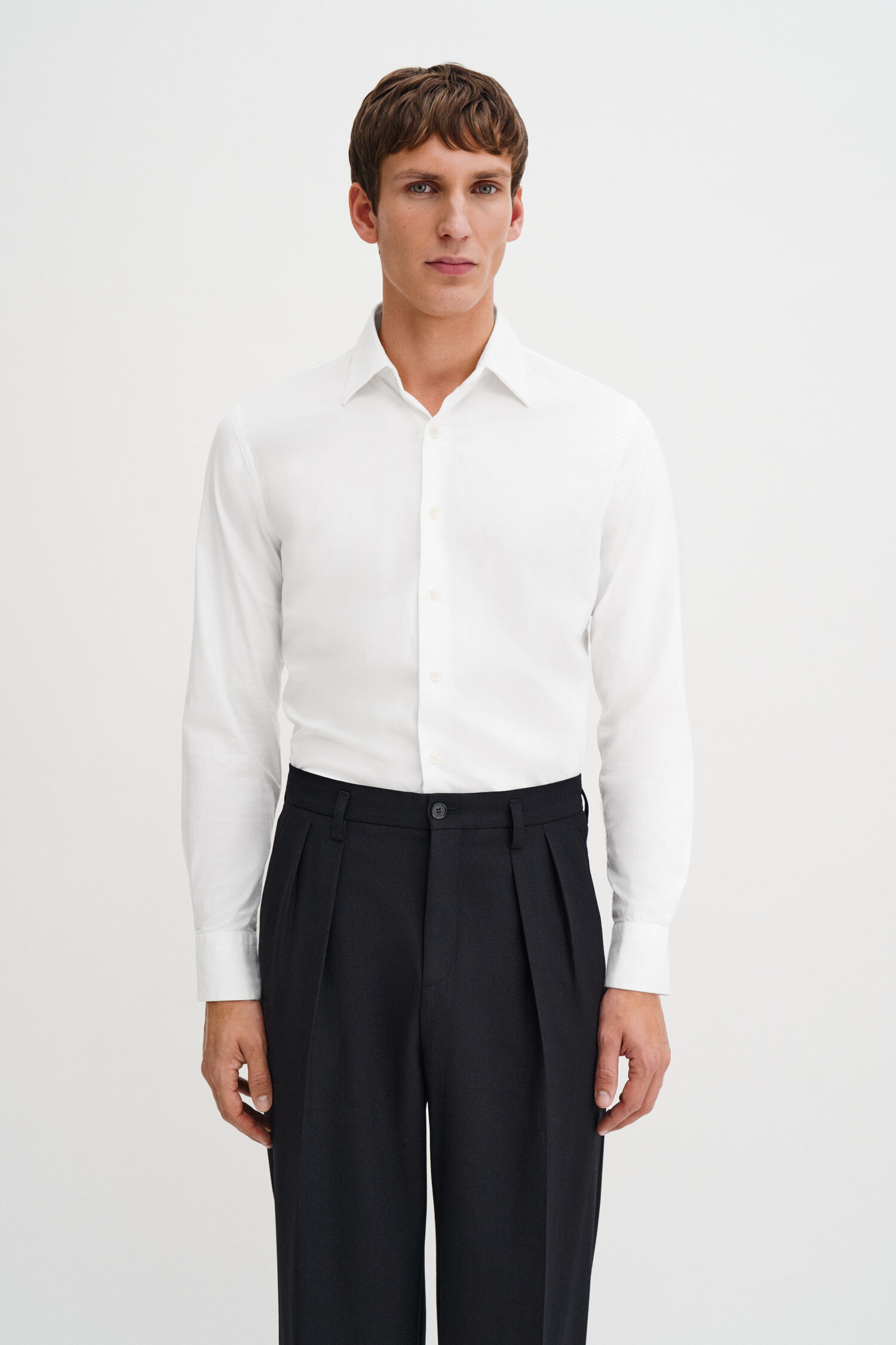 Slim Cotton Stretch Shirt